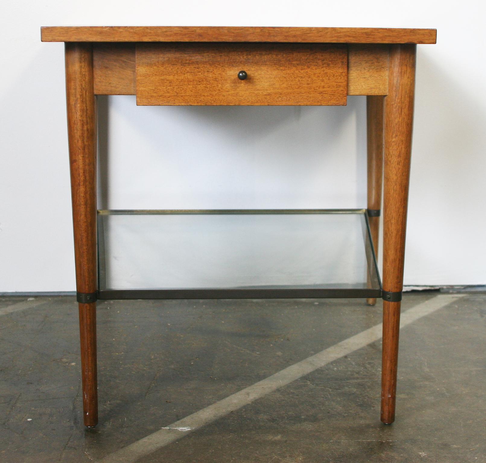 Midcentury Paul McCobb Connoisseur Collection Single Drawer Wedge Table 2