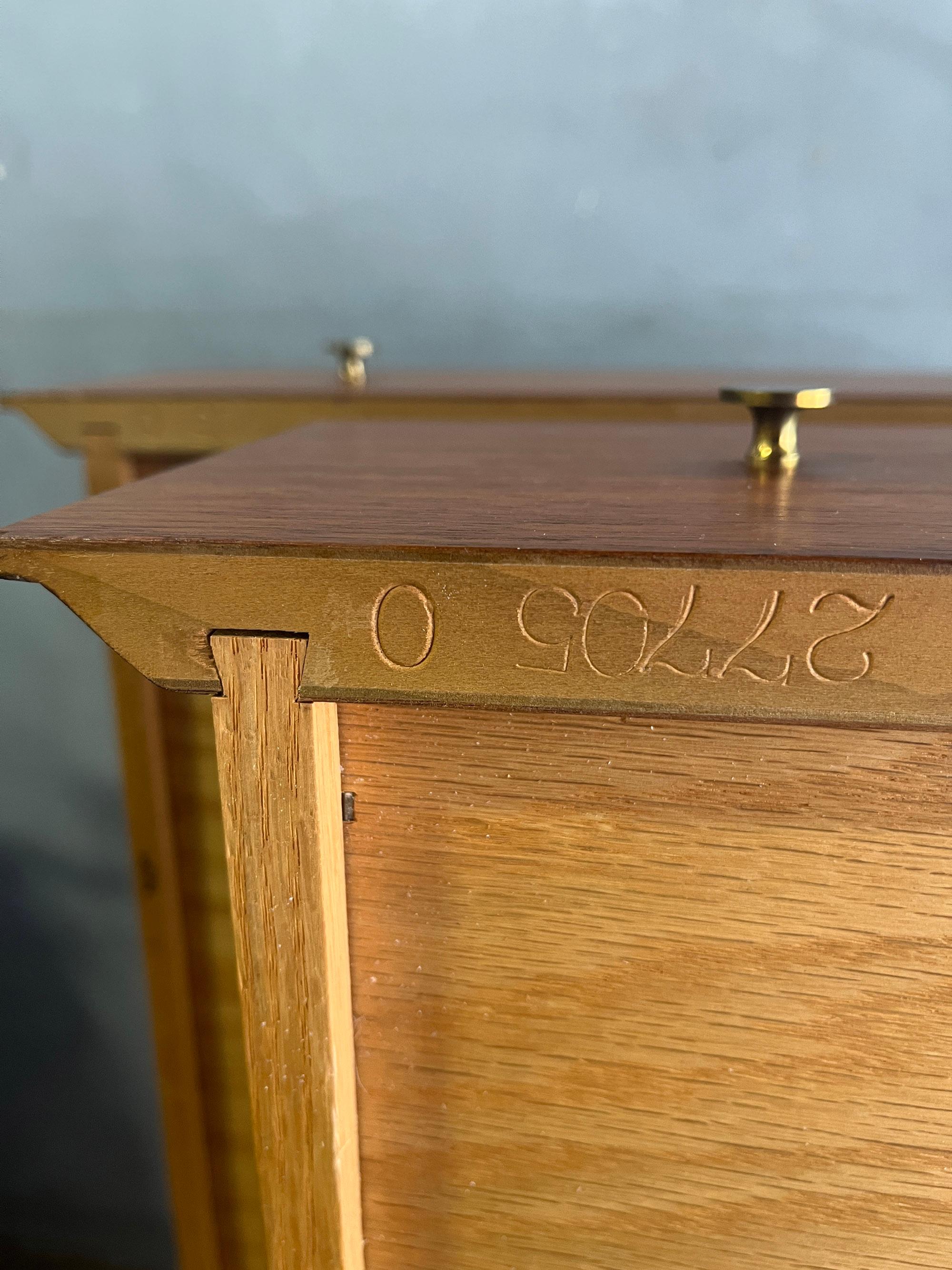 Midcentury Paul McCobb Chest of Drawers on Brass Base  For Sale 5