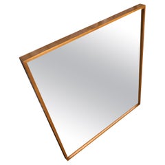 Midcentury Paul McCobb blonde Maple Wall Mirror