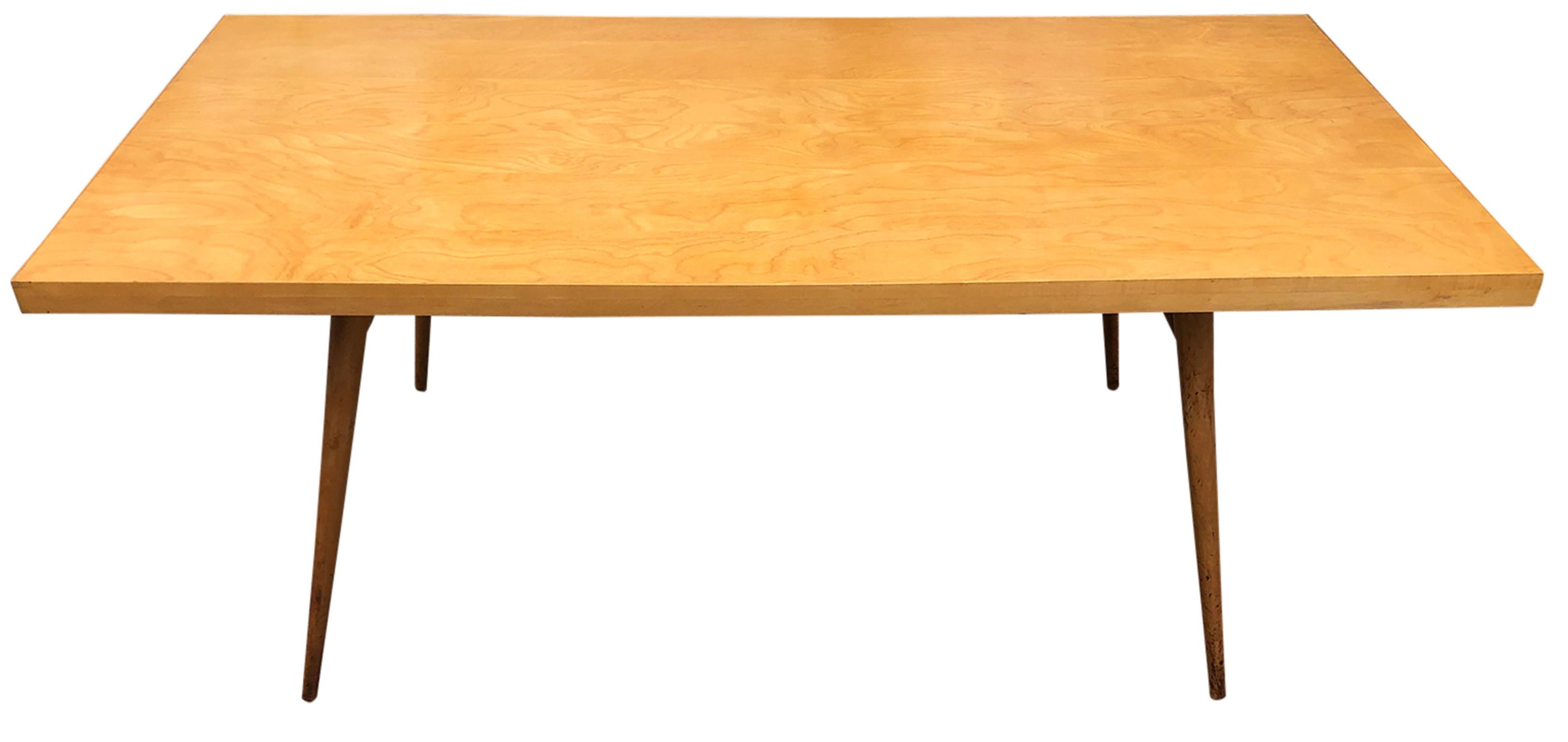 Mid-Century Modern Midcentury Paul McCobb Planner Group Solid Maple #1522 Dining Table