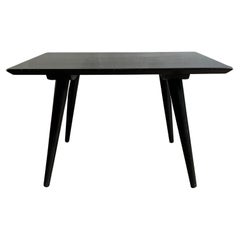 Mid-Century Paul McCobb Side Table Black Lacquer