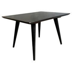 Mid-Century Paul McCobb Side Table Black Lacquer