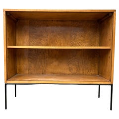 Midcentury Paul McCobb Single Bookcase #1516 Iron Base Adjustable Shelf