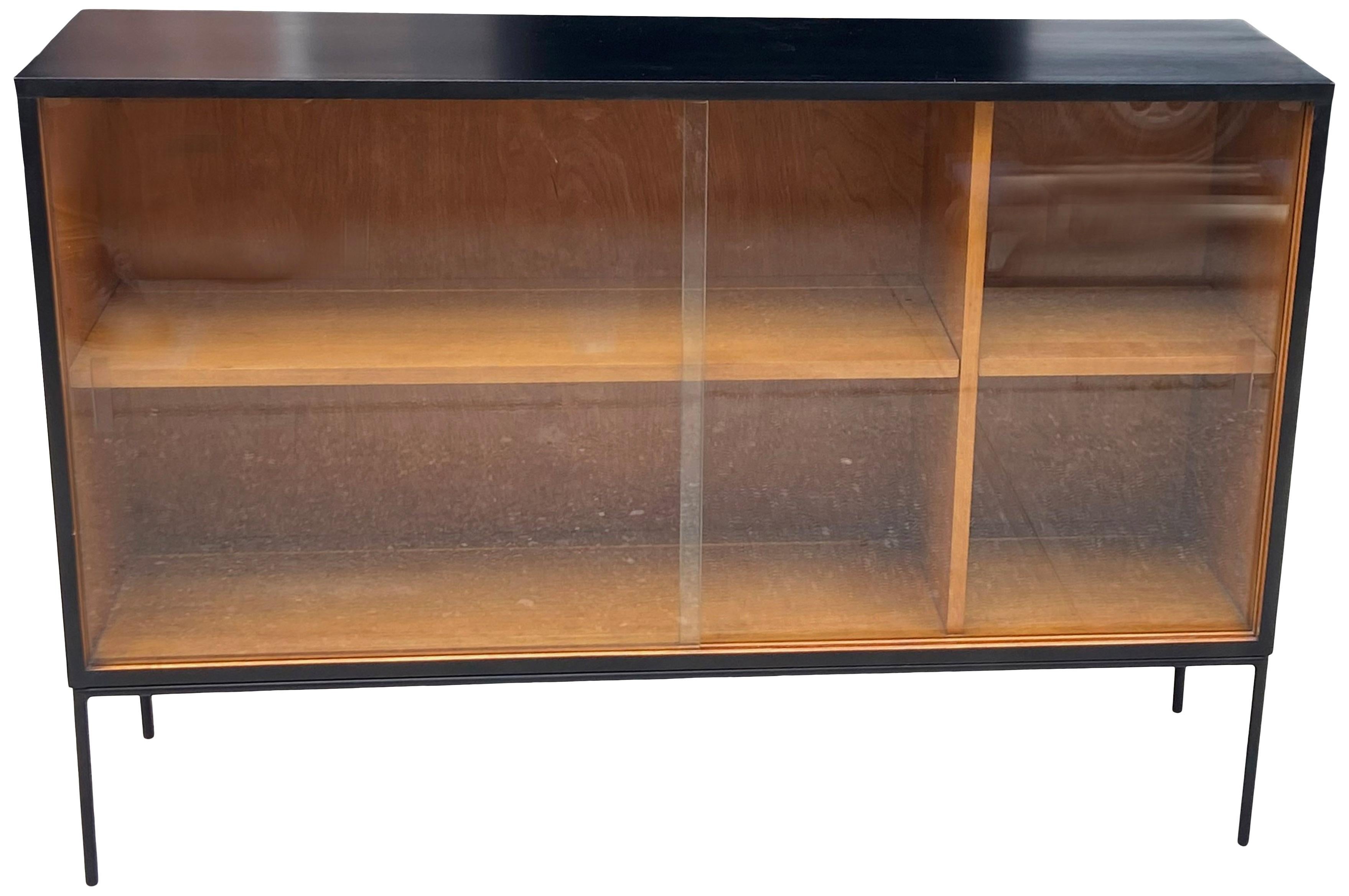 Midcentury Paul McCobb Single Wide Bookshelf Two Toned 5