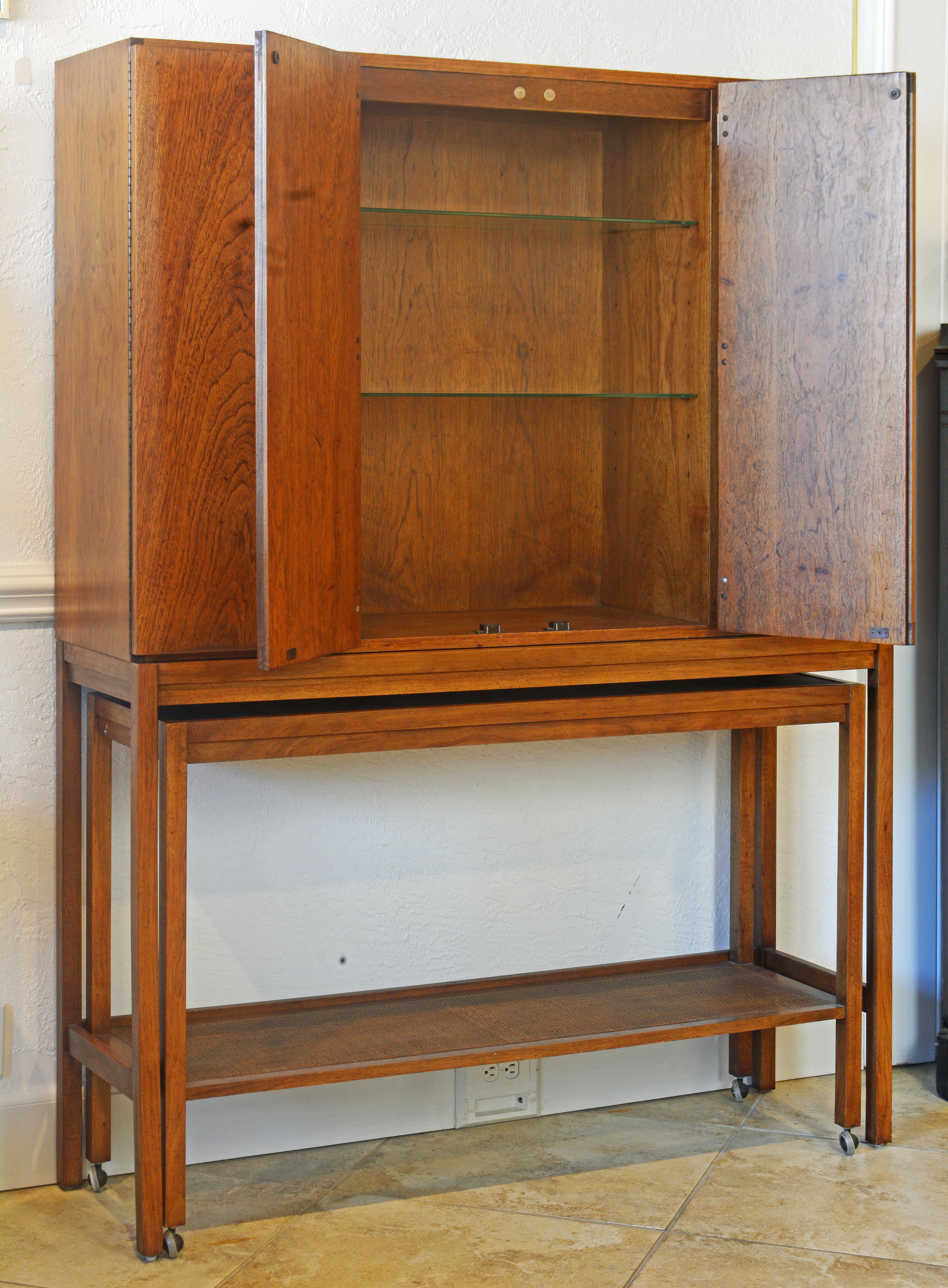 tall bar cabinet