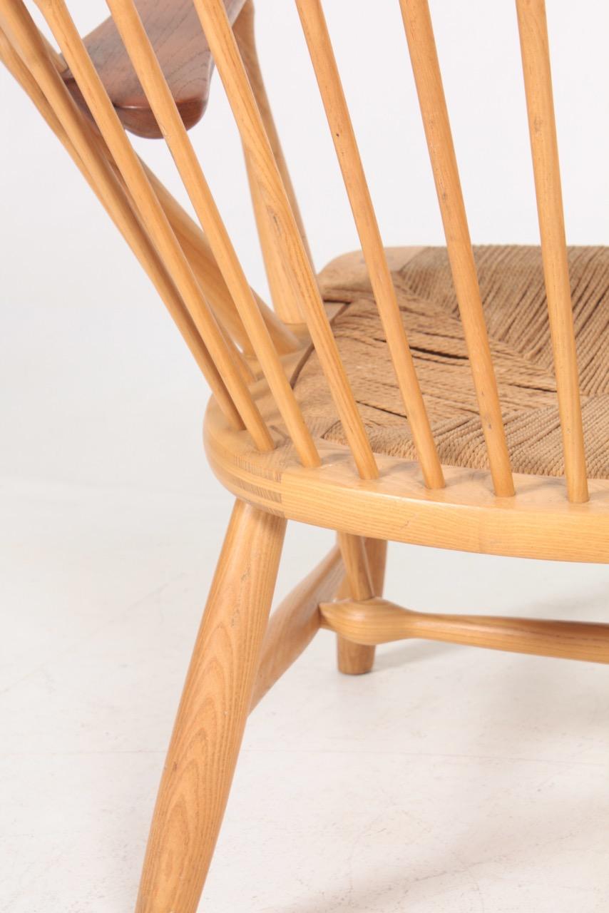 Mid-20th Century Midcentury Peacock Chair by Hans Wegner, 1950s For Sale