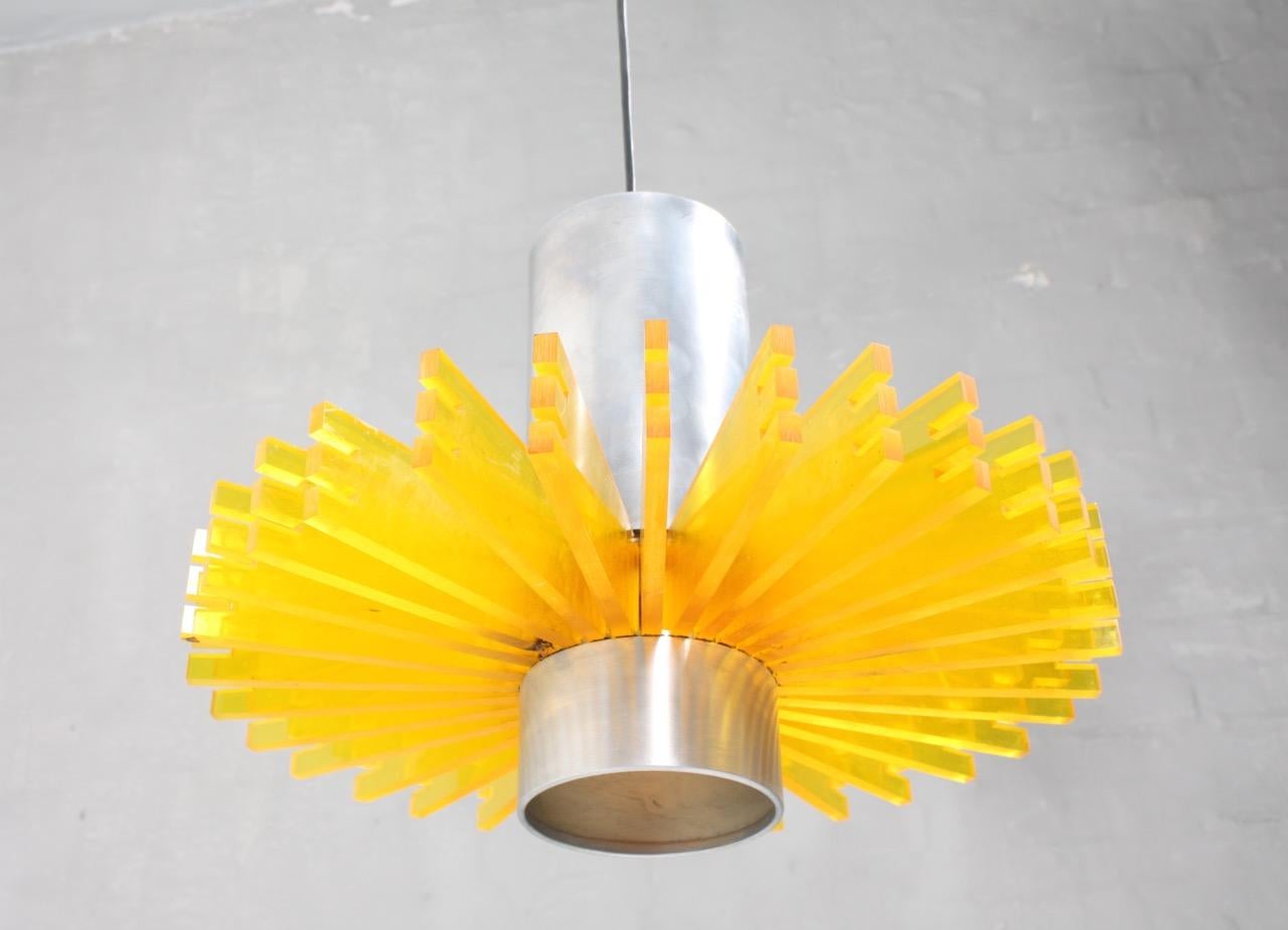 Midcentury Pendant by Claus Bolby, Made in Denmark In Good Condition In Lejre, DK