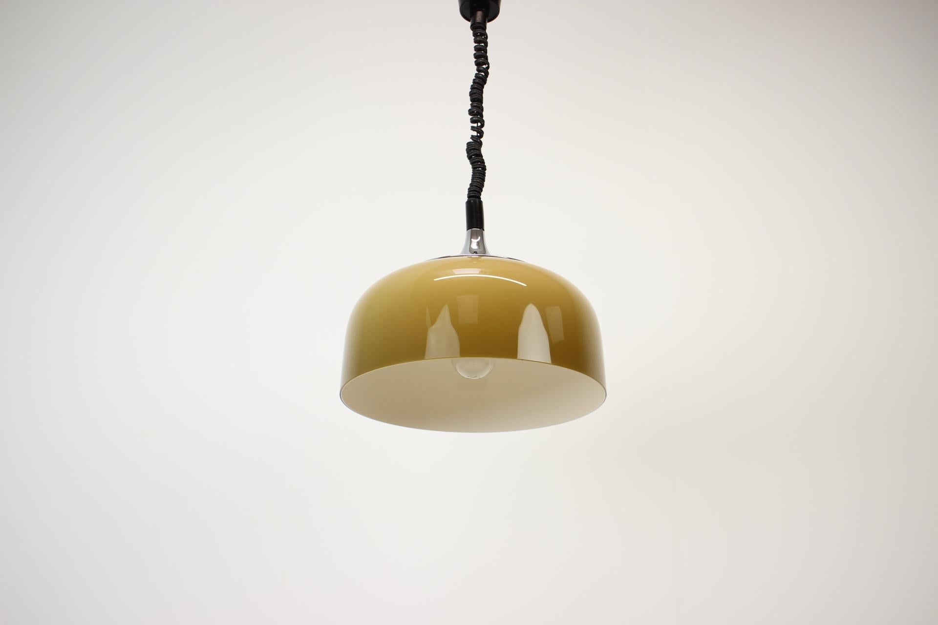 Mid-Century Modern Midcentury Pendant by Harvey Guzzini for Meblo, Italy For Sale