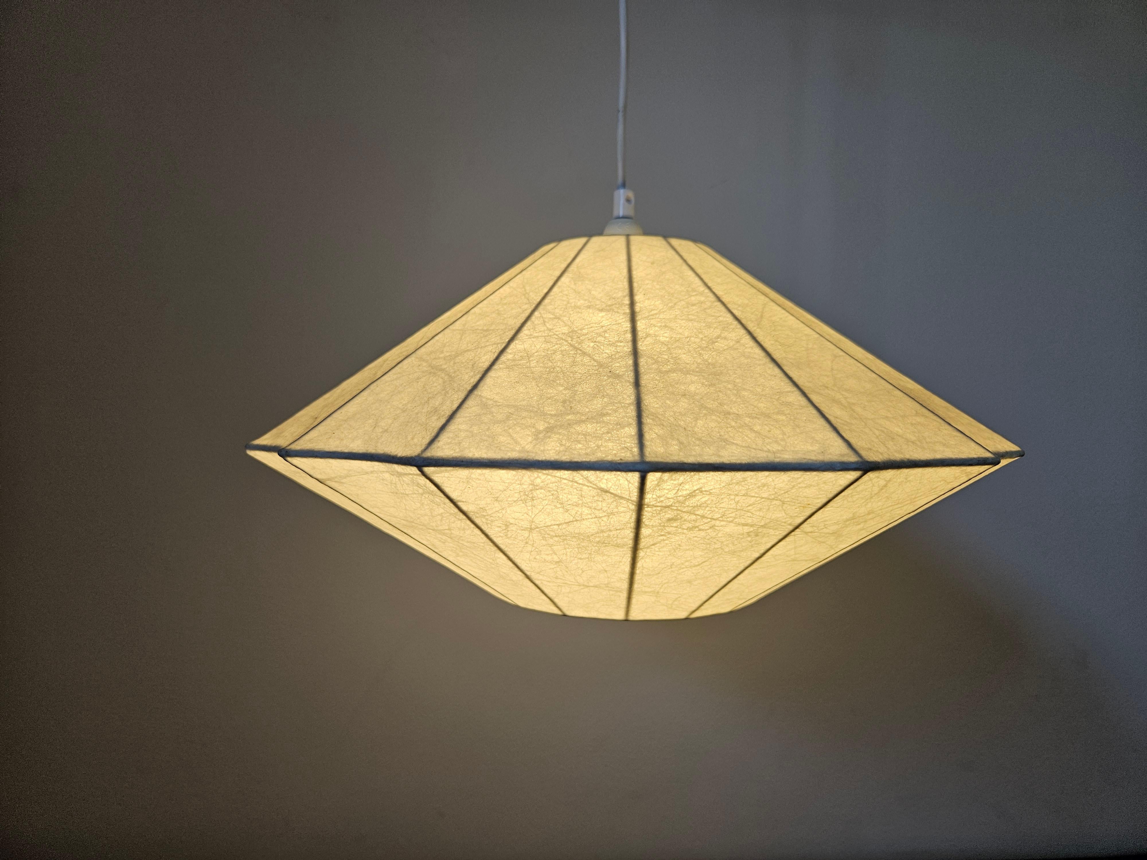 Midcentury Pendant Cocoon Designed by Achille Castiglioni, Italy, 1960s en venta 8