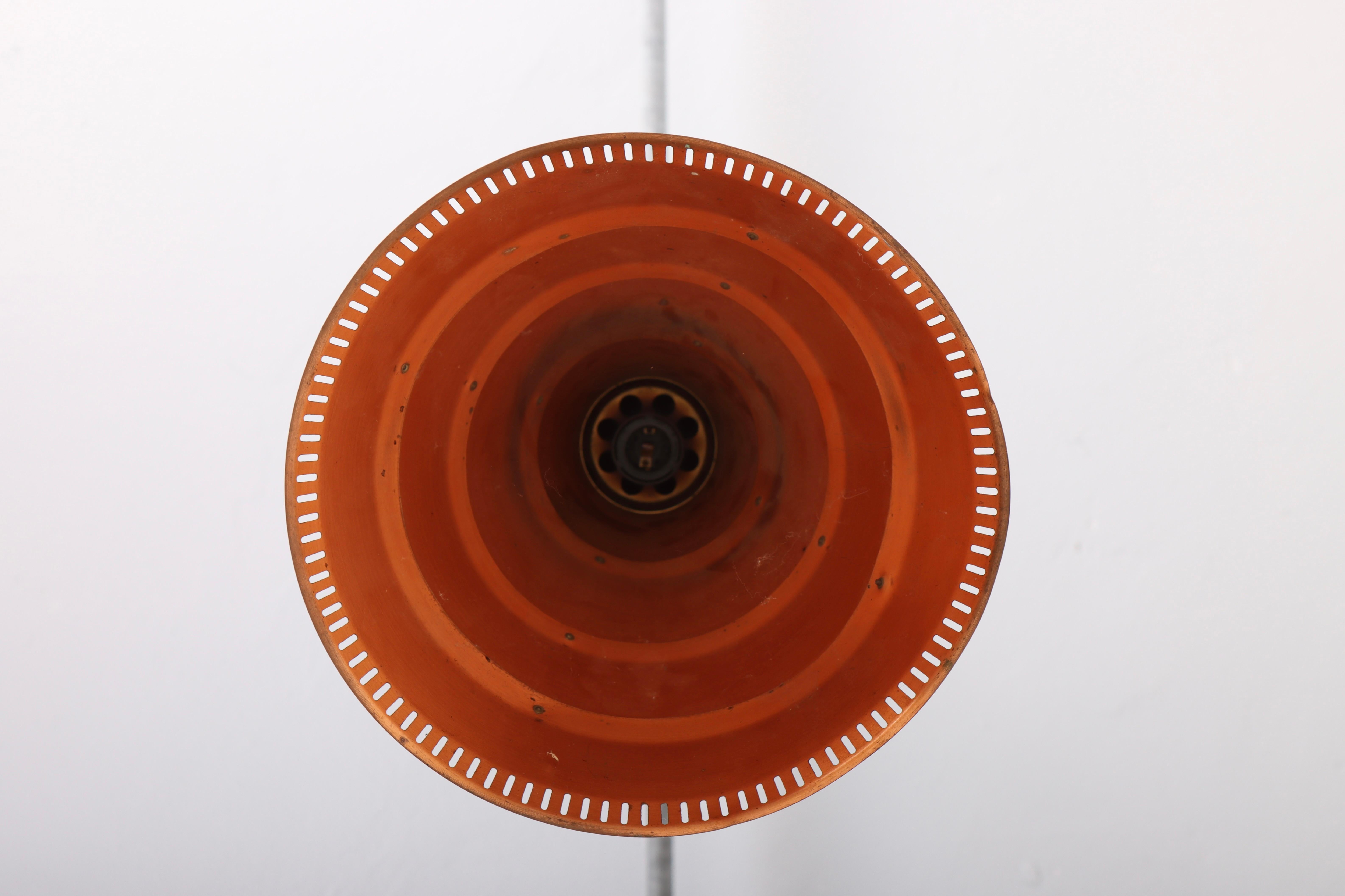 Midcentury Pendant in Copper, Made in Denmark 1960s For Sale 2