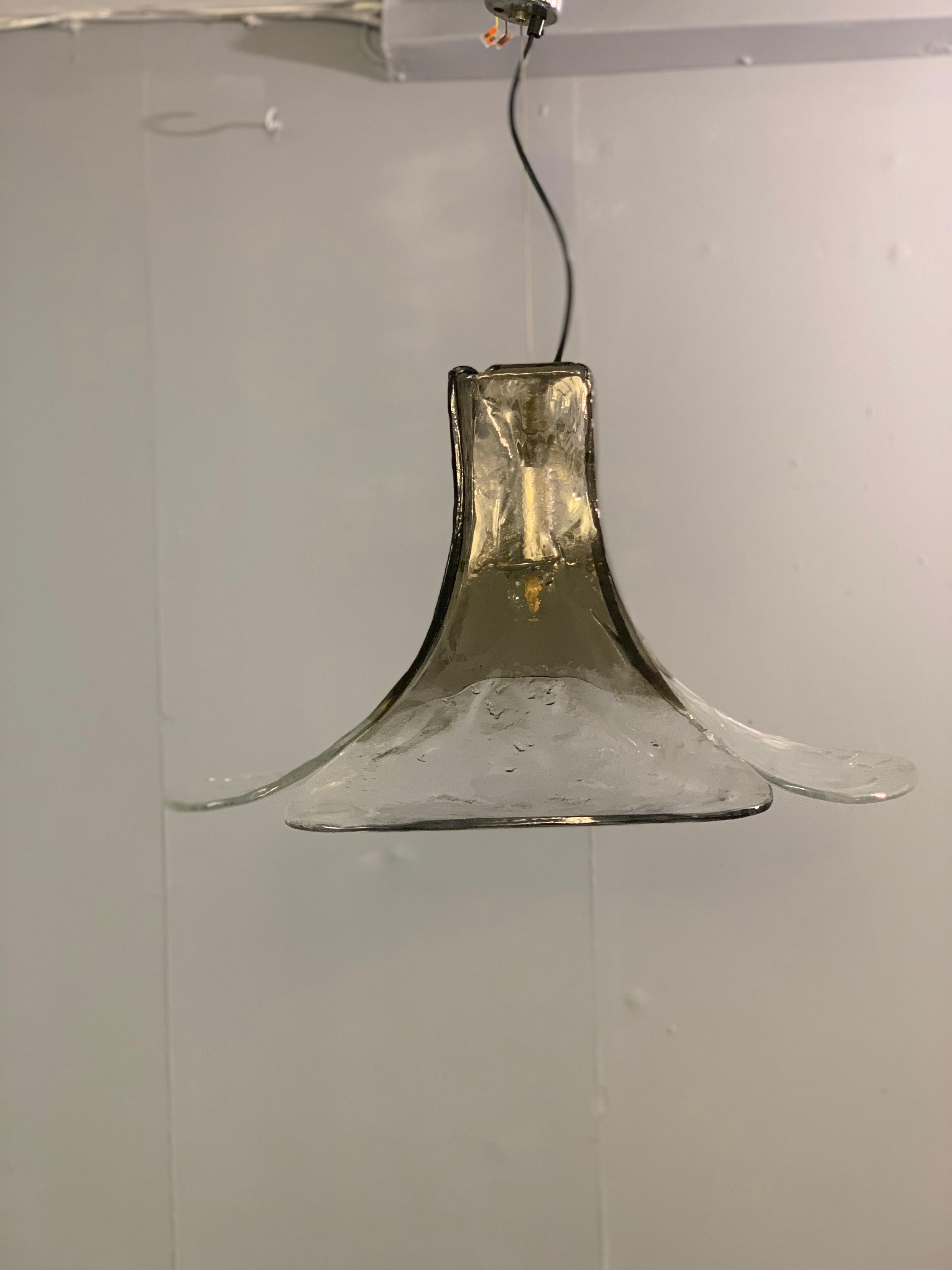 Midcentury pendant lamp by Carlo Nason.