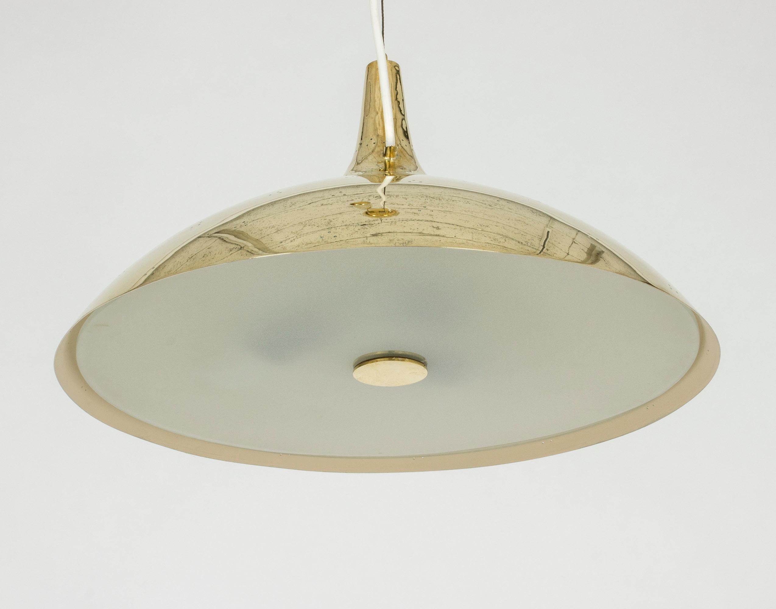 Scandinavian Modern Midcentury Pendant Lamp by Paavo Tynell