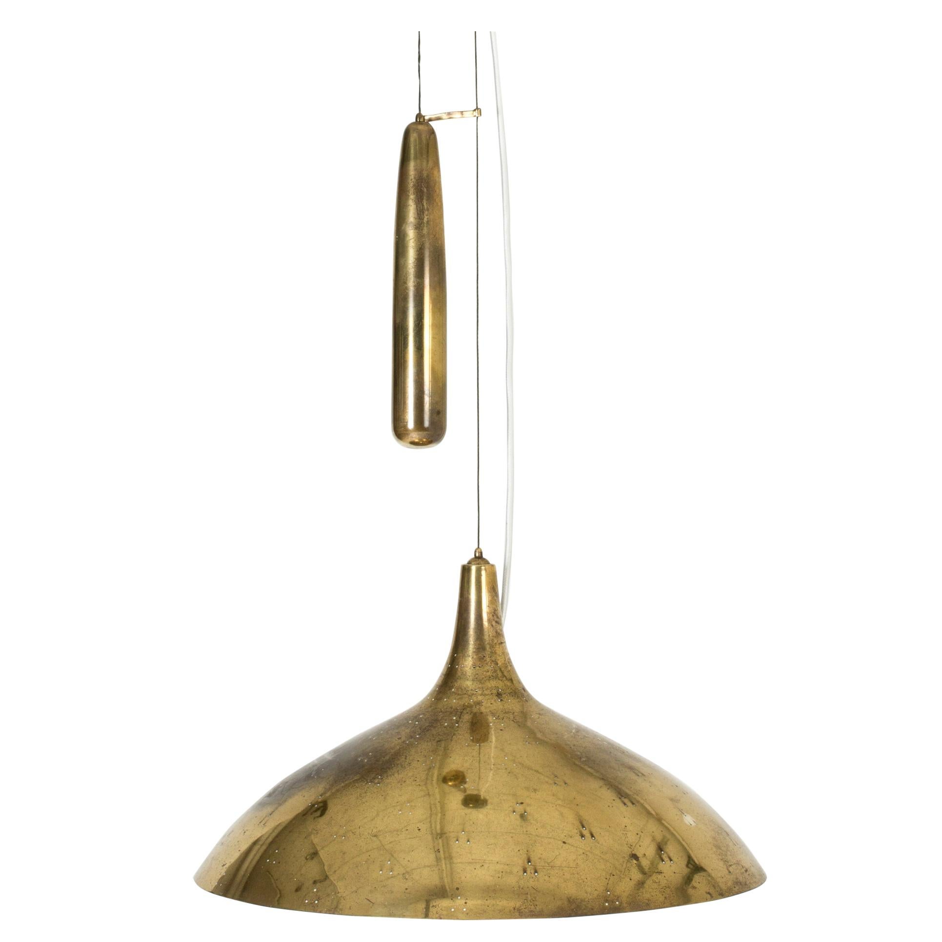 Midcentury Pendant Lamp by Paavo Tynell for Taito Oy, Finland, 1950s