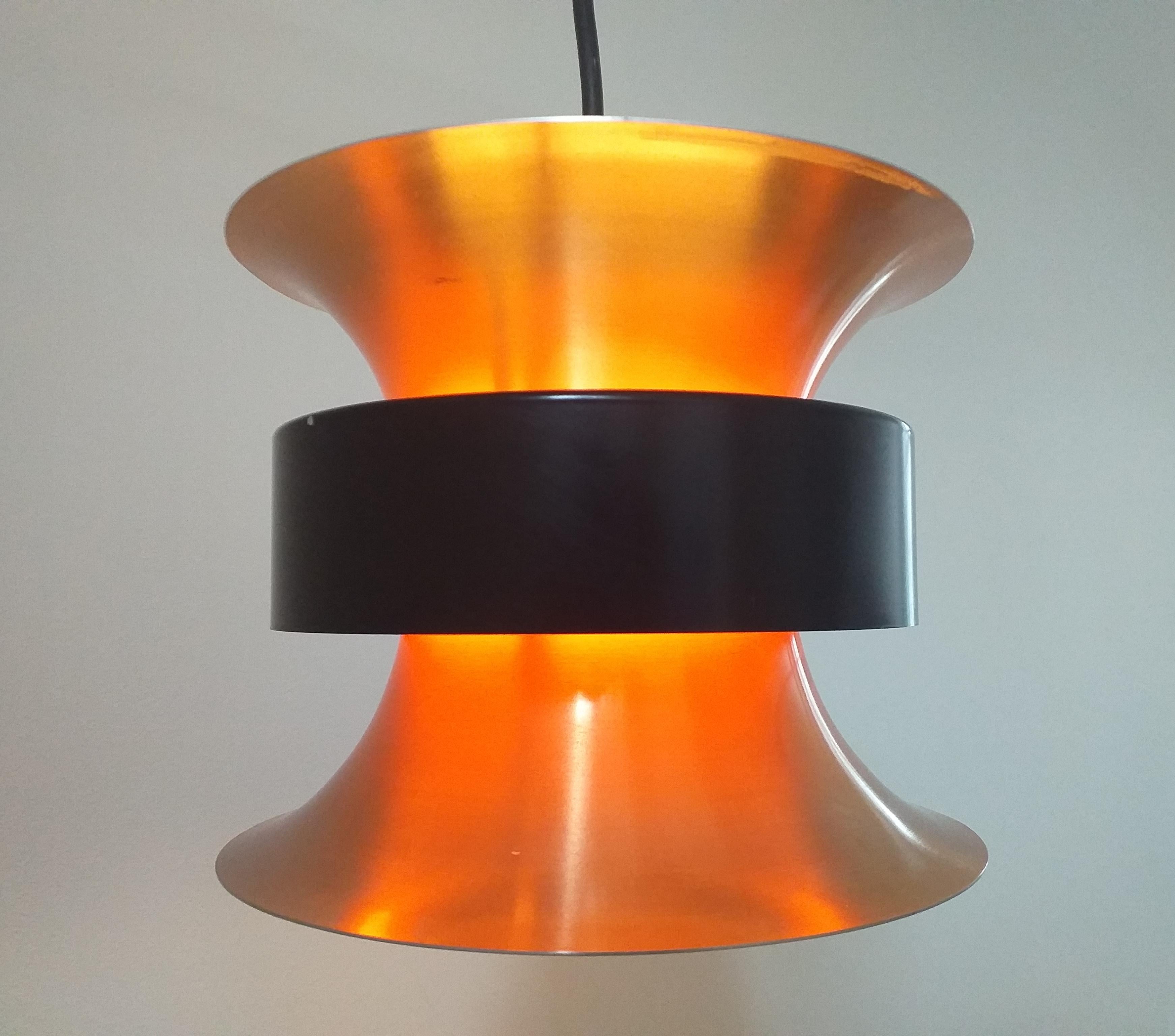 Midcentury Pendant Light Designed by Carl Thore, 1970s For Sale 3