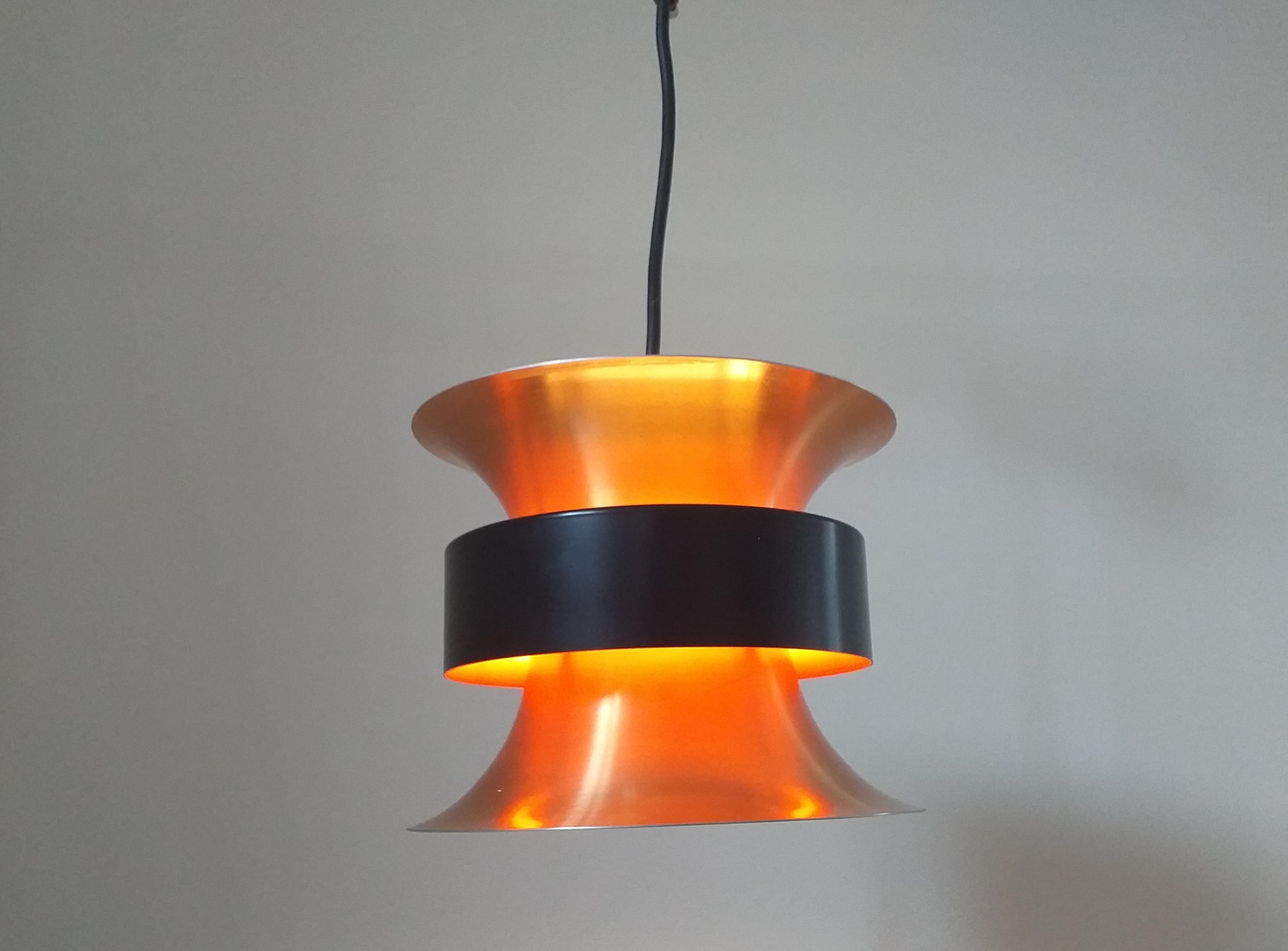 Midcentury Pendant Light Designed by Carl Thore, 1970s For Sale 4