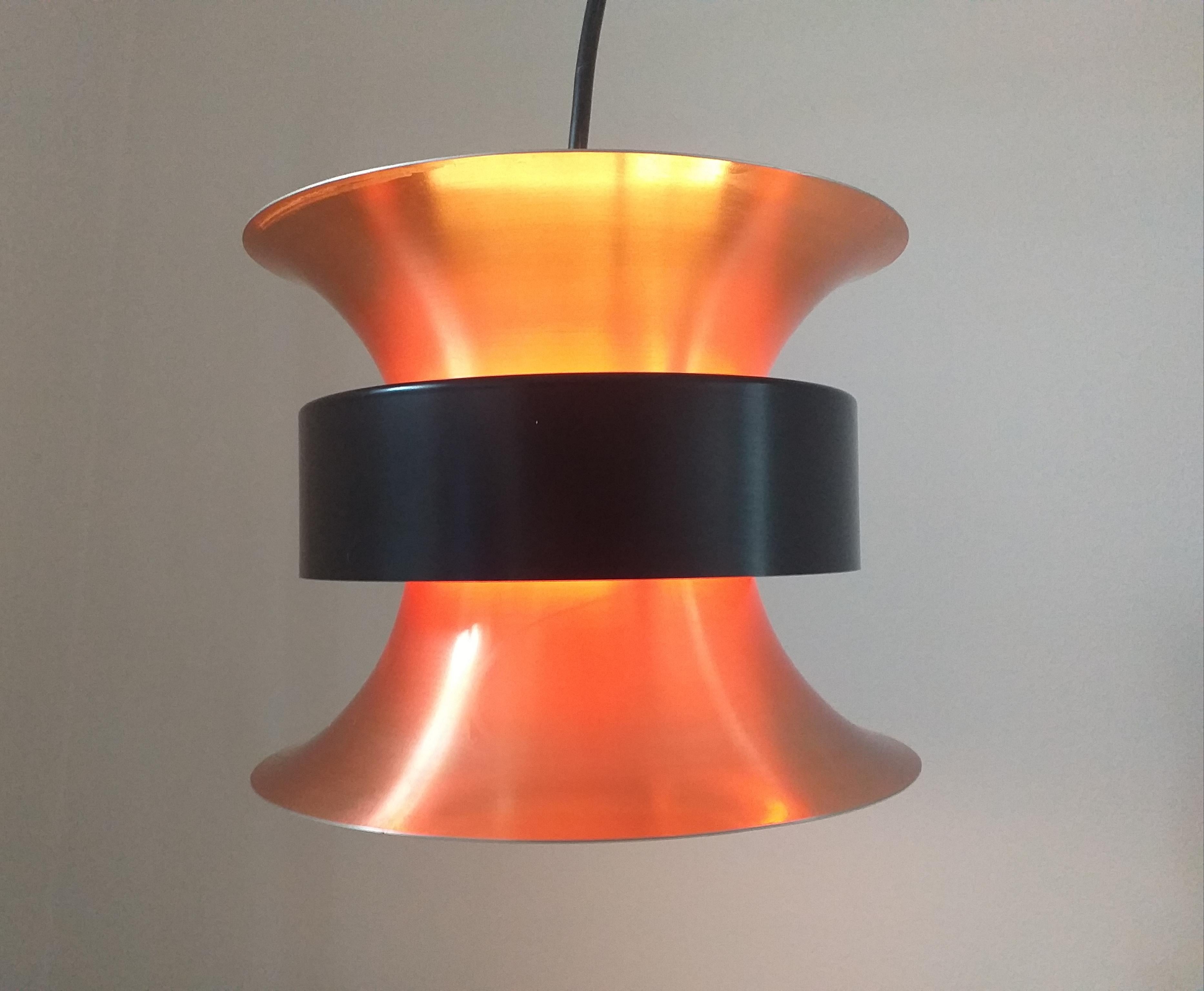 Midcentury Pendant Light Designed by Carl Thore, 1970s For Sale 5