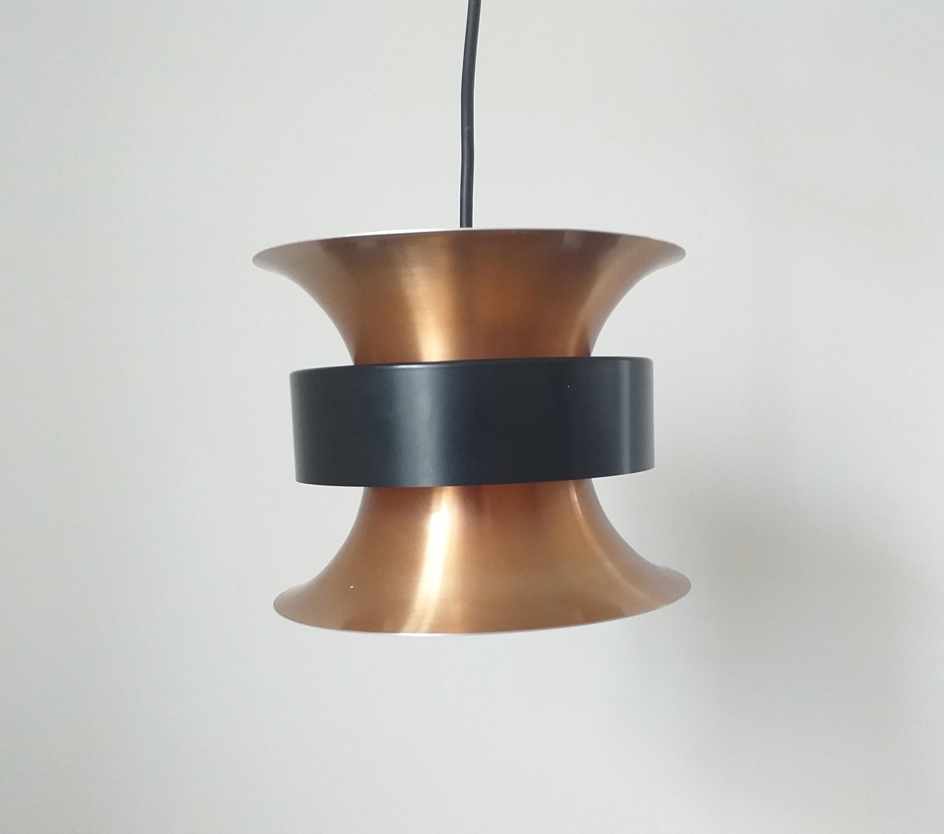 Midcentury Pendant Light Designed by Carl Thore, 1970s For Sale 1