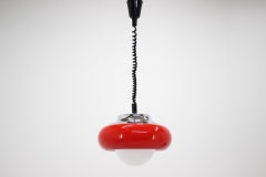 Midcentury Pendant Meblo Designed by Harvey Guzzini, 1970s