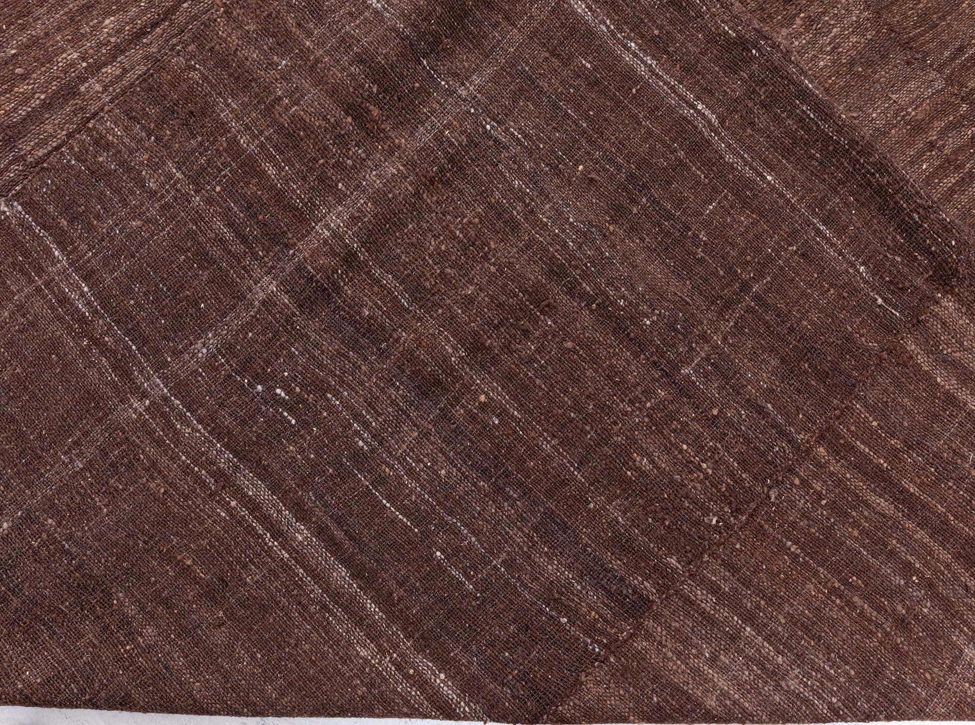 Persischer Kilim-Teppich aus der Mitte des Jahrhunderts Doris Leslie Blau (Wolle) im Angebot