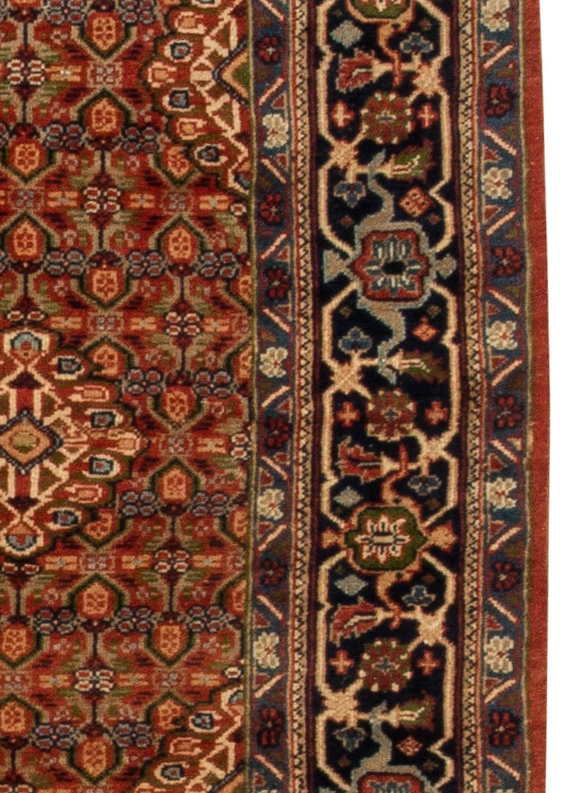 Midcentury Persian Sultanabad Wool Rug by Doris Leslie Blau In Good Condition In New York, NY