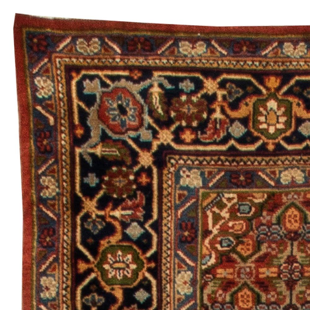 20th Century Midcentury Persian Sultanabad Wool Rug by Doris Leslie Blau