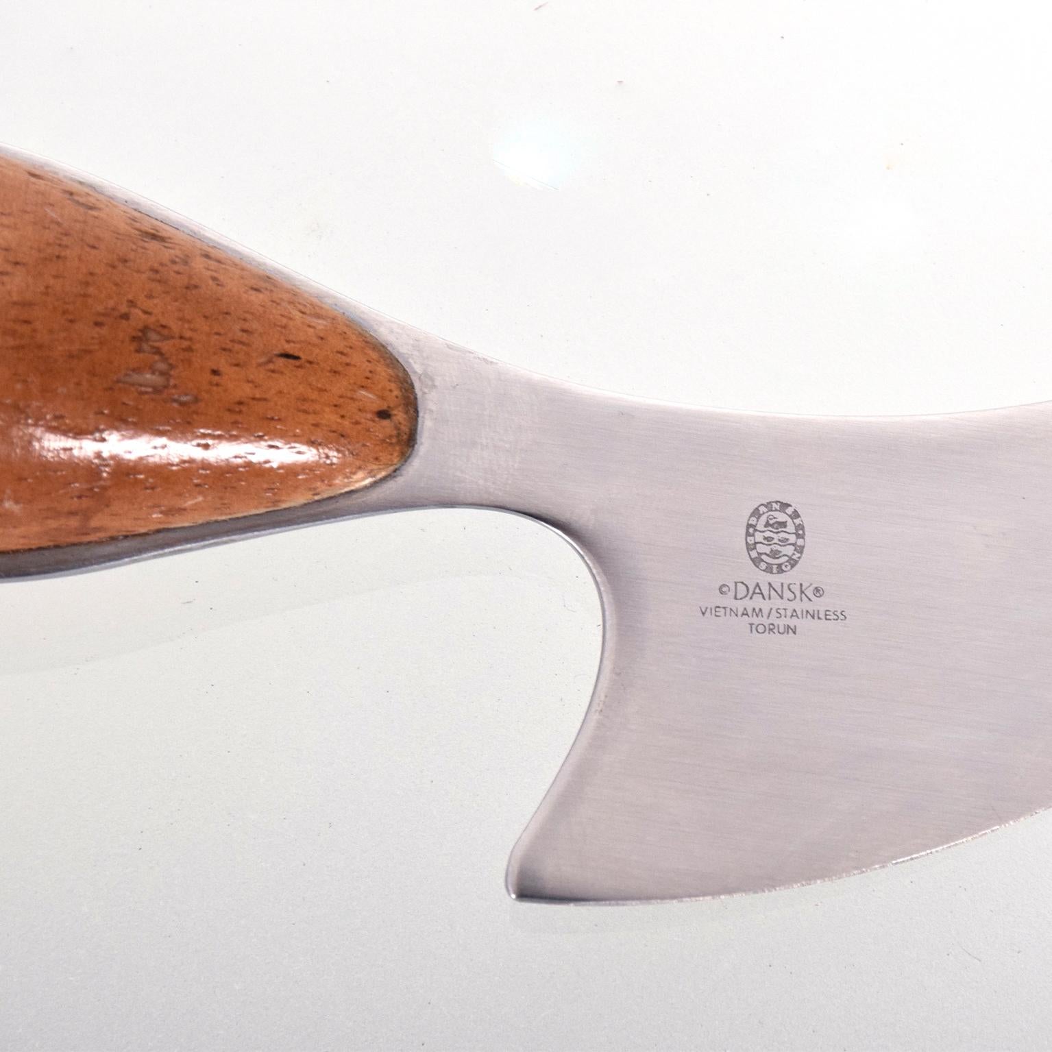 Mid-Century Modern Midcentury Petite Teak Knife by Danks Denmark, 1960s