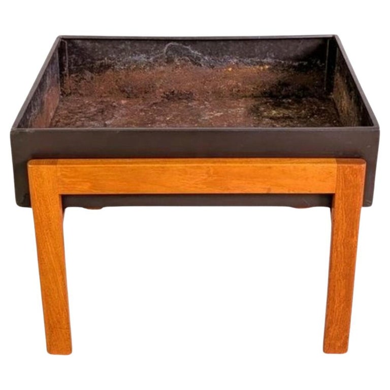 Midcentury Pflanzkübel Pflanzbehälter teak Blumentopf Pflanzer