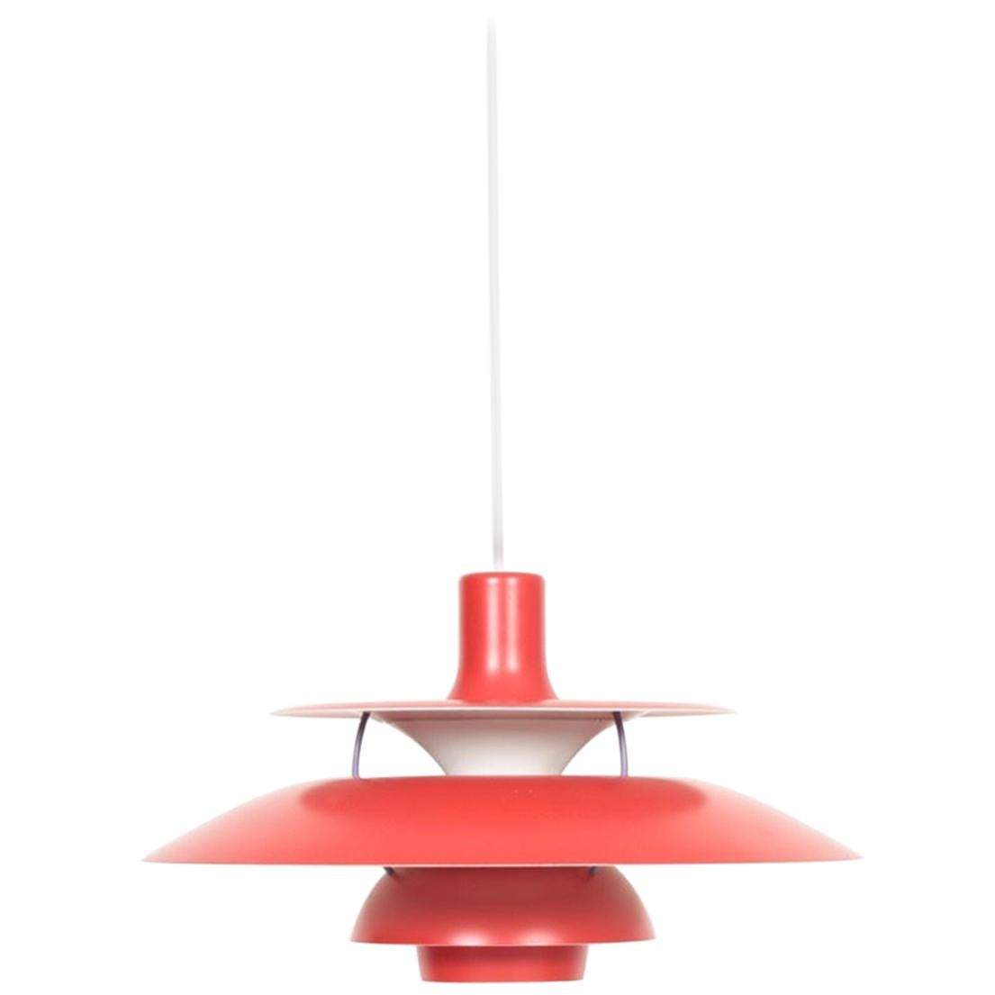 Midcentury "PH5" Pendant by Poul Henningsen, Danish Design, 1950s