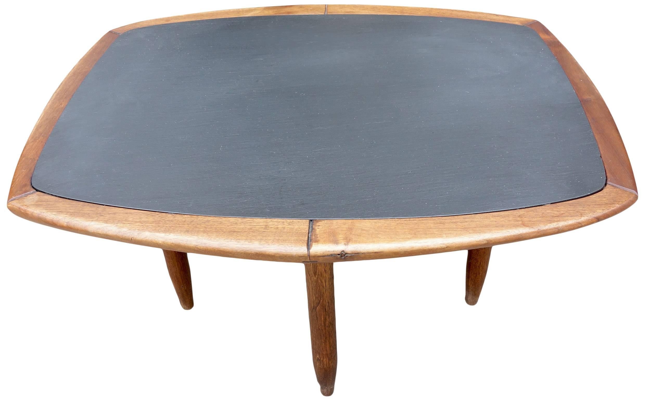 American Midcentury Phillip Lloyd Powell End or Side Table For Sale