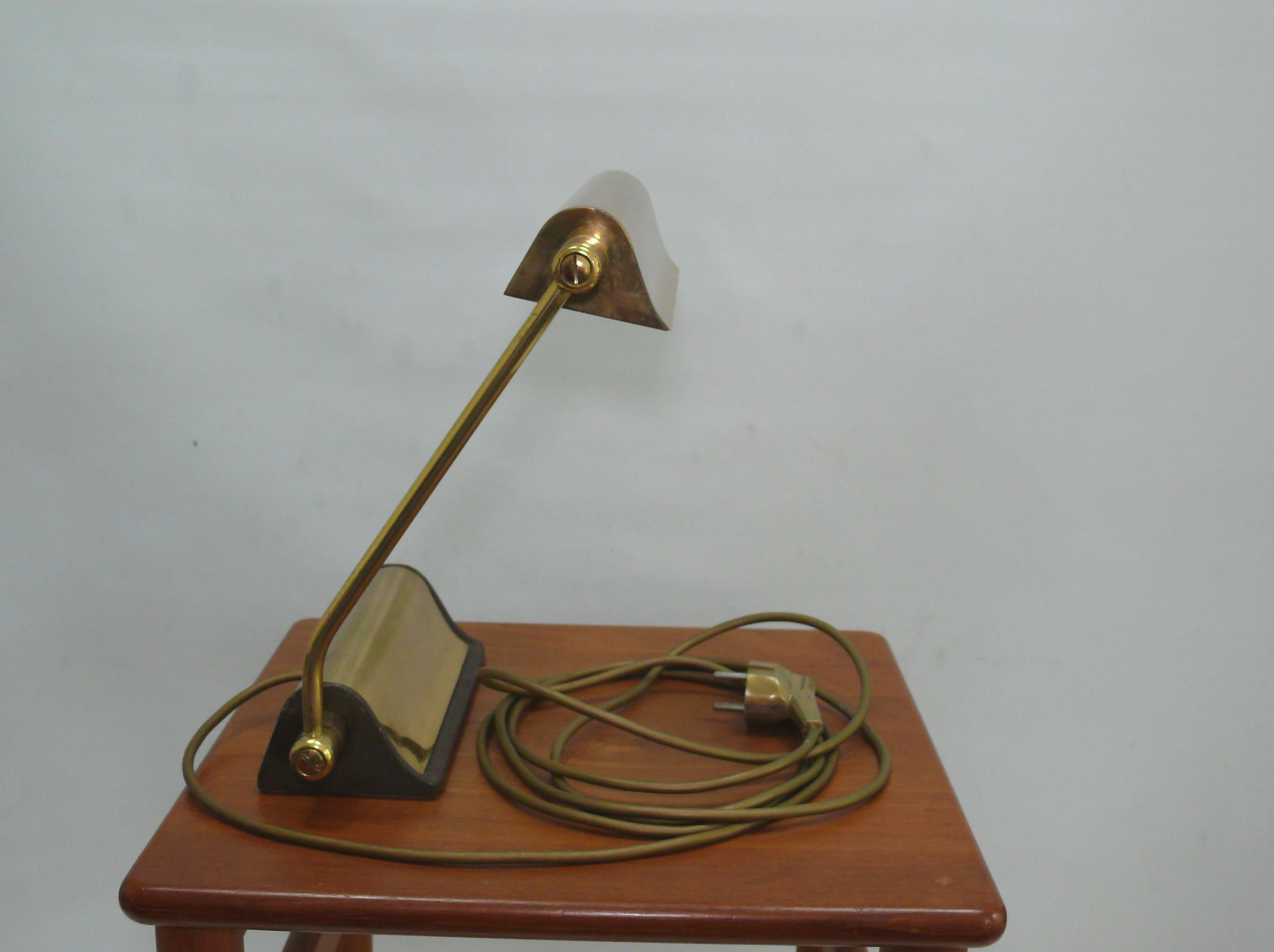 Lampada da pianoforte / Lampada da tavolo del Medioevo, realizzata da Hillebrand - Germania, anni '60 3