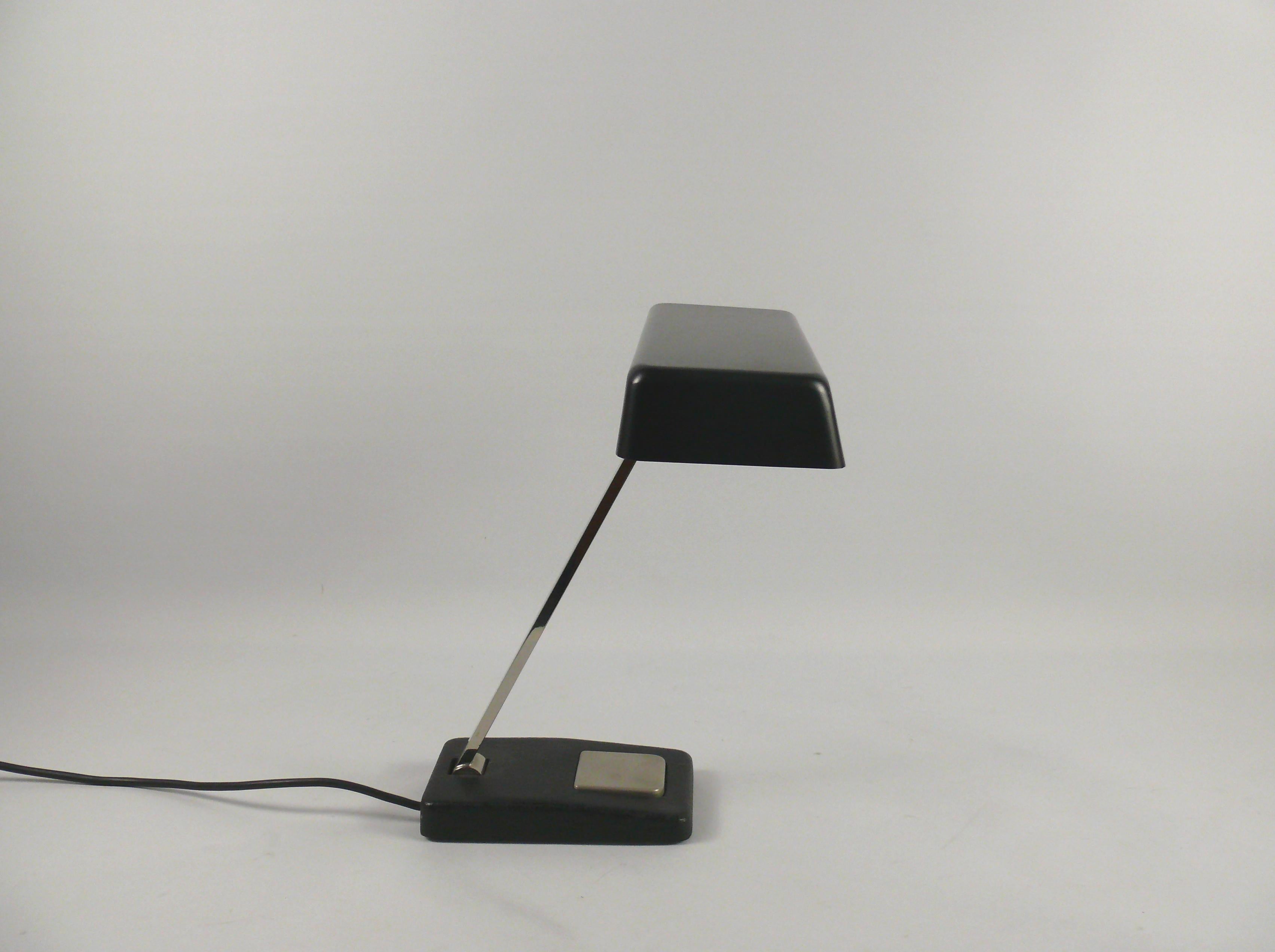 Midcentury Piano Lamp / Table Lamp, made by Hillebrand - Germany, 1960s In Excellent Condition For Sale In Schwerin, MV