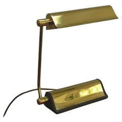 Lampada da pianoforte / Lampada da tavolo del Medioevo, realizzata da Hillebrand - Germania, anni '60