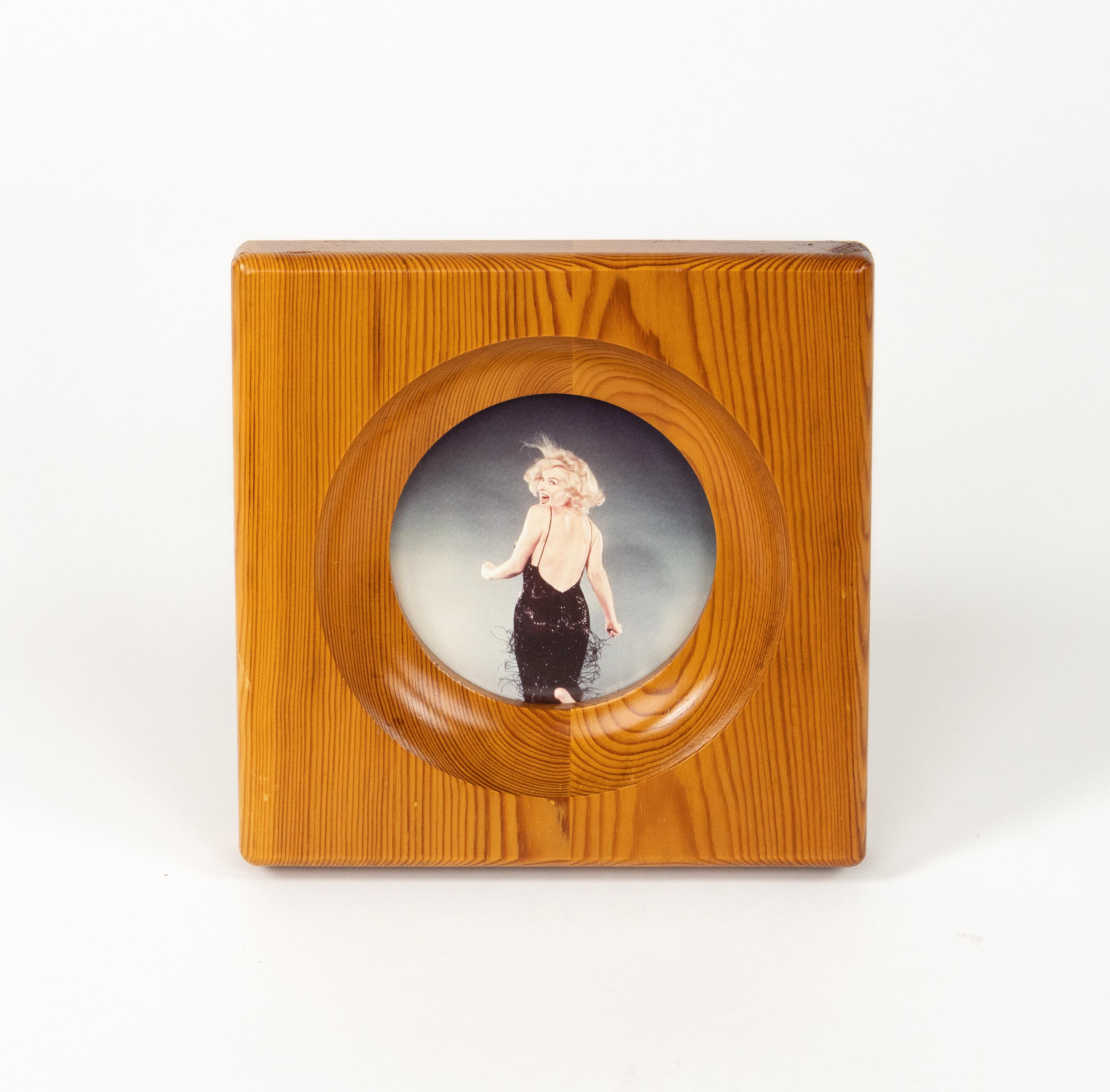 Bilderrahmen aus Holz und Glas aus der Mitte des Jahrhunderts von Alvar Aalto für Artek, Italien 1970er Jahre im Angebot 4