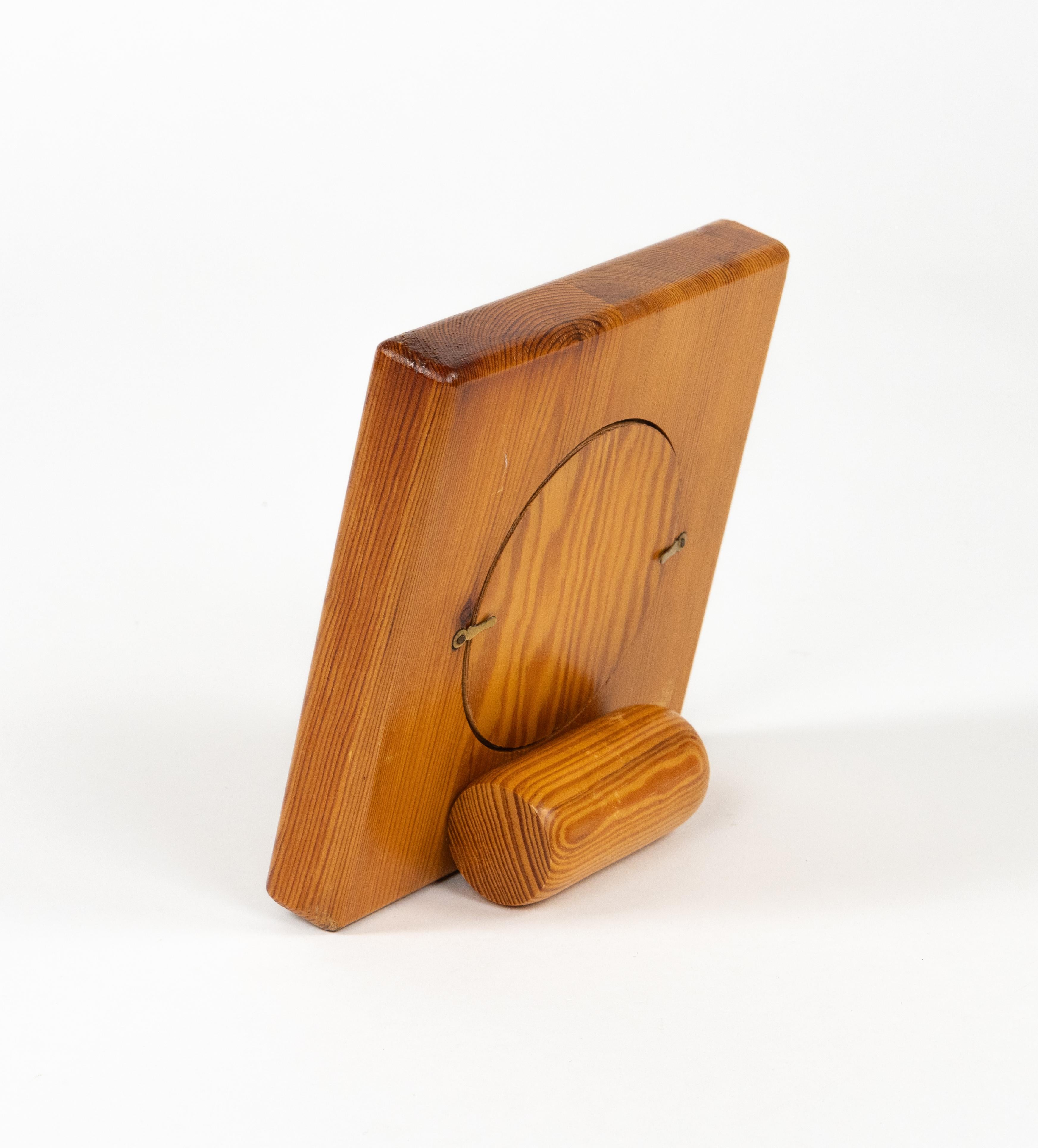 Bilderrahmen aus Holz und Glas aus der Mitte des Jahrhunderts von Alvar Aalto für Artek, Italien 1970er Jahre im Angebot 7