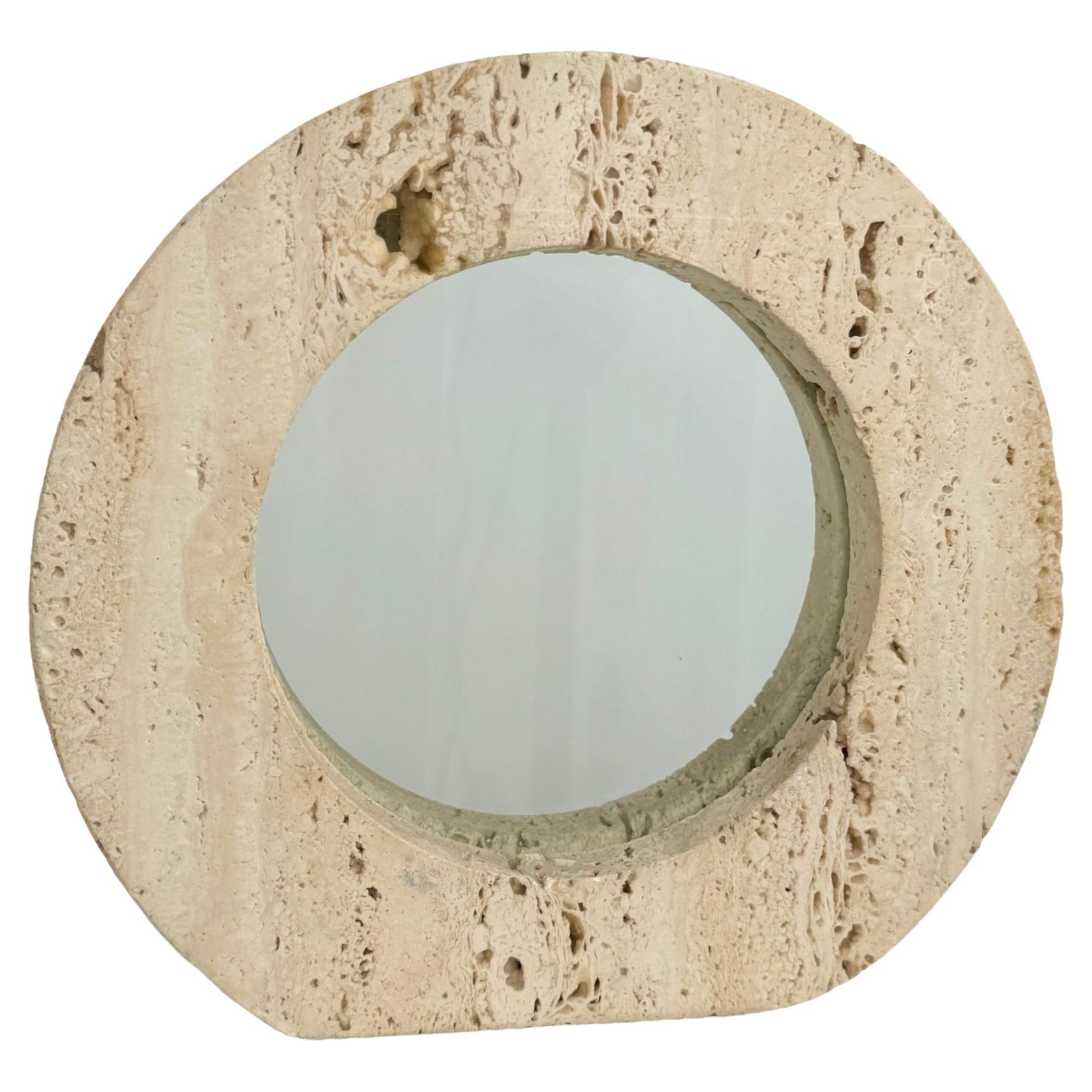 Midcentury Picture Frame Travertine Marble by Fratelli Mannelli, Italy 1970s