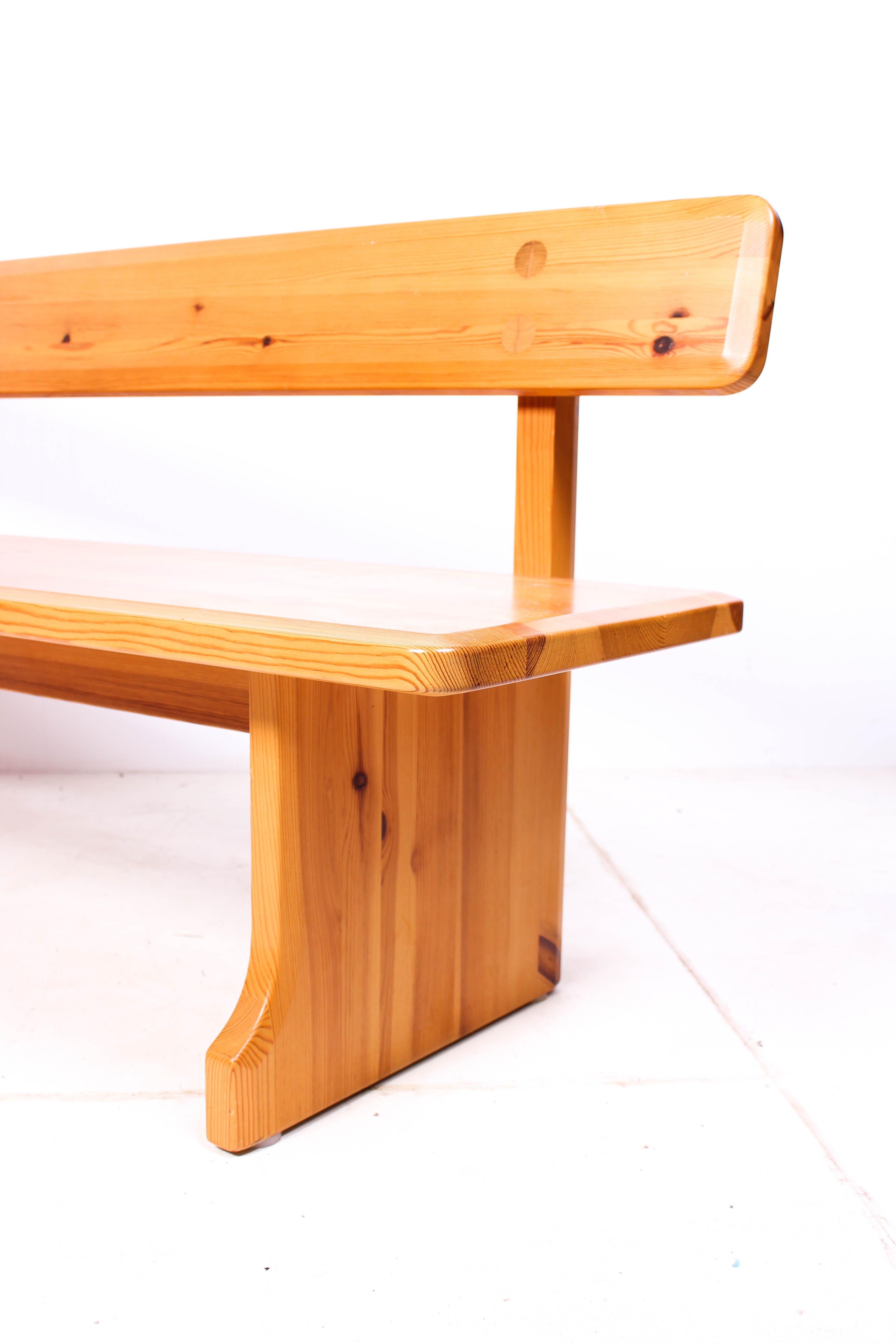 Scandinavian Modern Midcentury Pine Bench by Karl Andersson and Söner