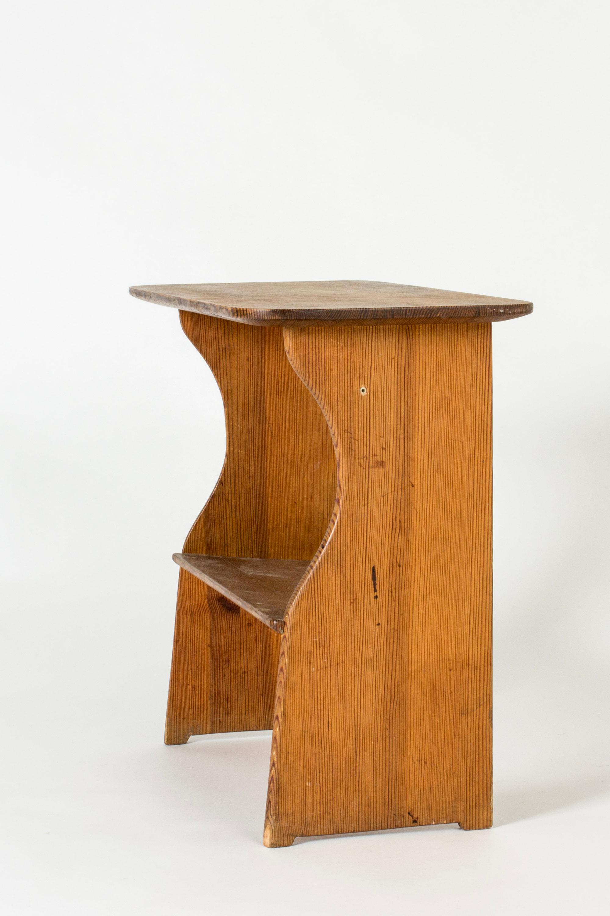 Mid-20th Century Midcentury Pine Console by Carl Malmsten, Sweden, 1930s
