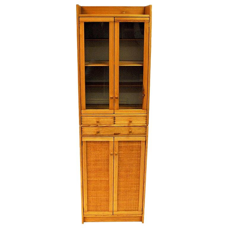 Midcentury Pine Cupboard ‘Furubo’ by Yngve Ekström 1970s, Sweden