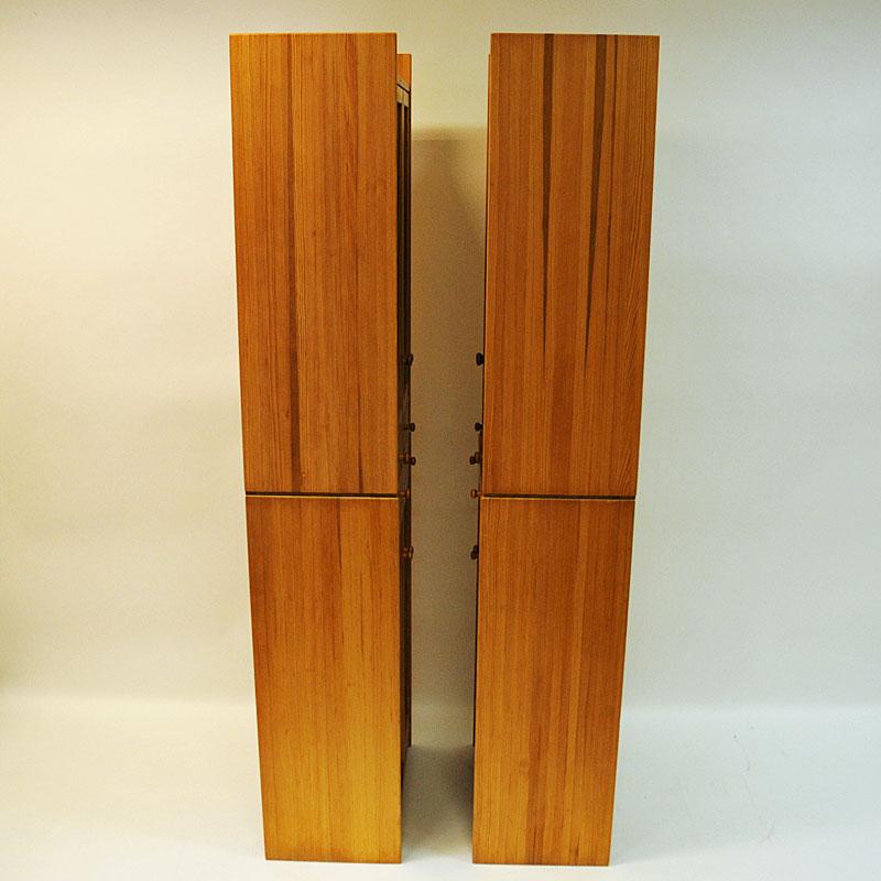 Midcentury Pine Cupboards `Furubo` by Yngve Ekström 1970s, Sweden In Good Condition In Stockholm, SE