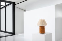Midcentury Pine Table Lamp, Sweden, 1960