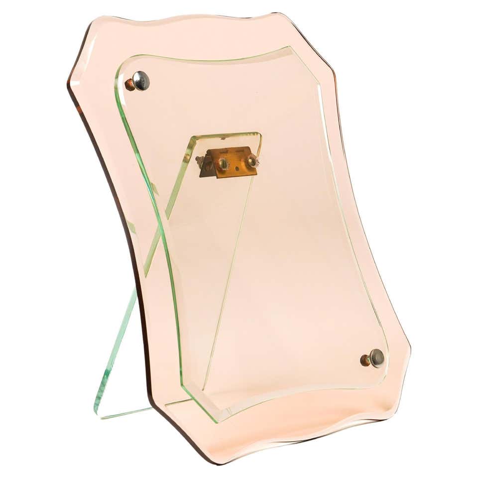 Picture Frame Large Horizontal in Pink Quartz For Sale at 1stDibs