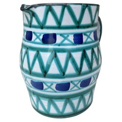 Midcentury Pitcher Robert Picault Vallauris