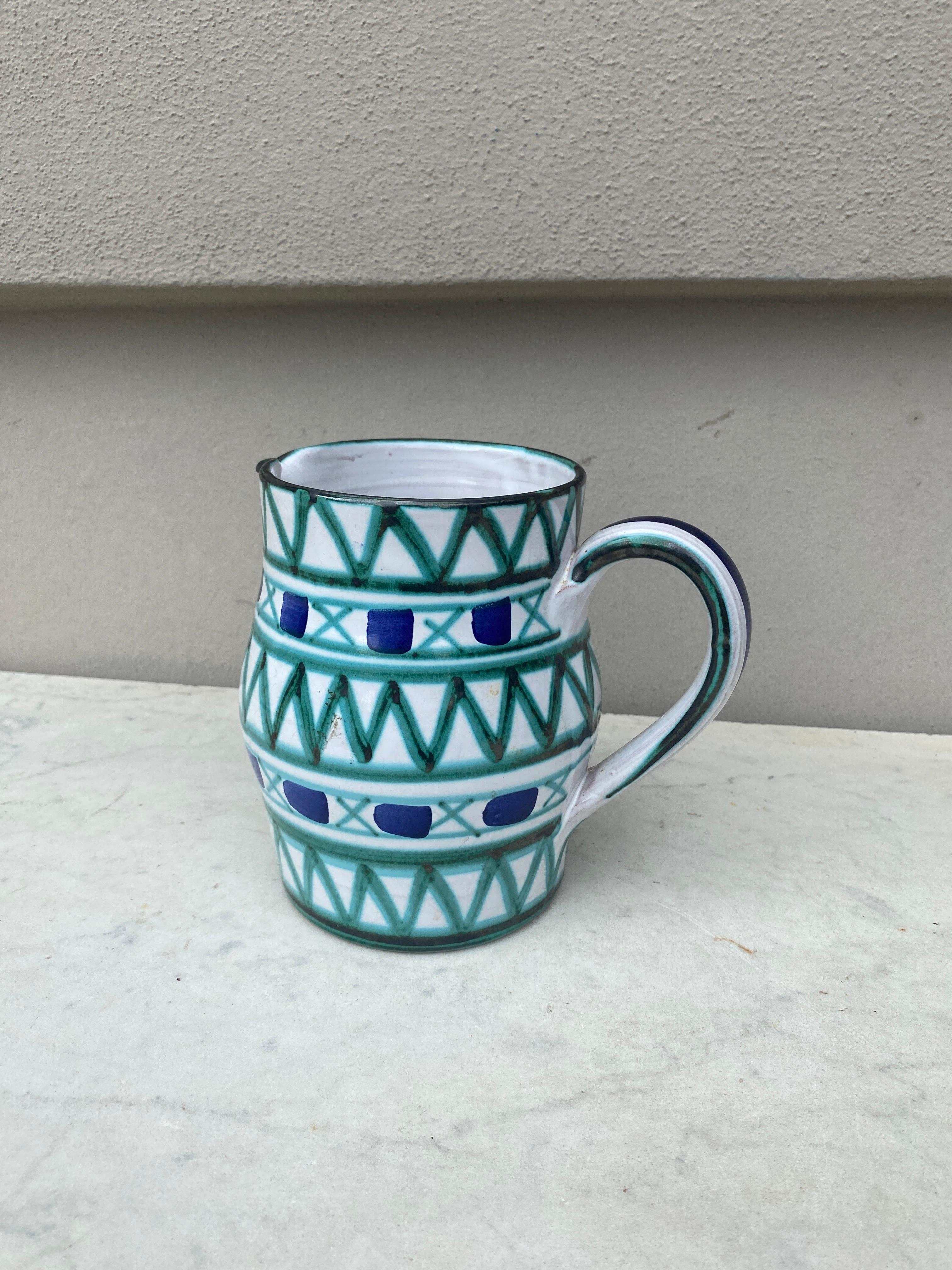 French Midcentury Pitcher Robert Picault Vallauris For Sale