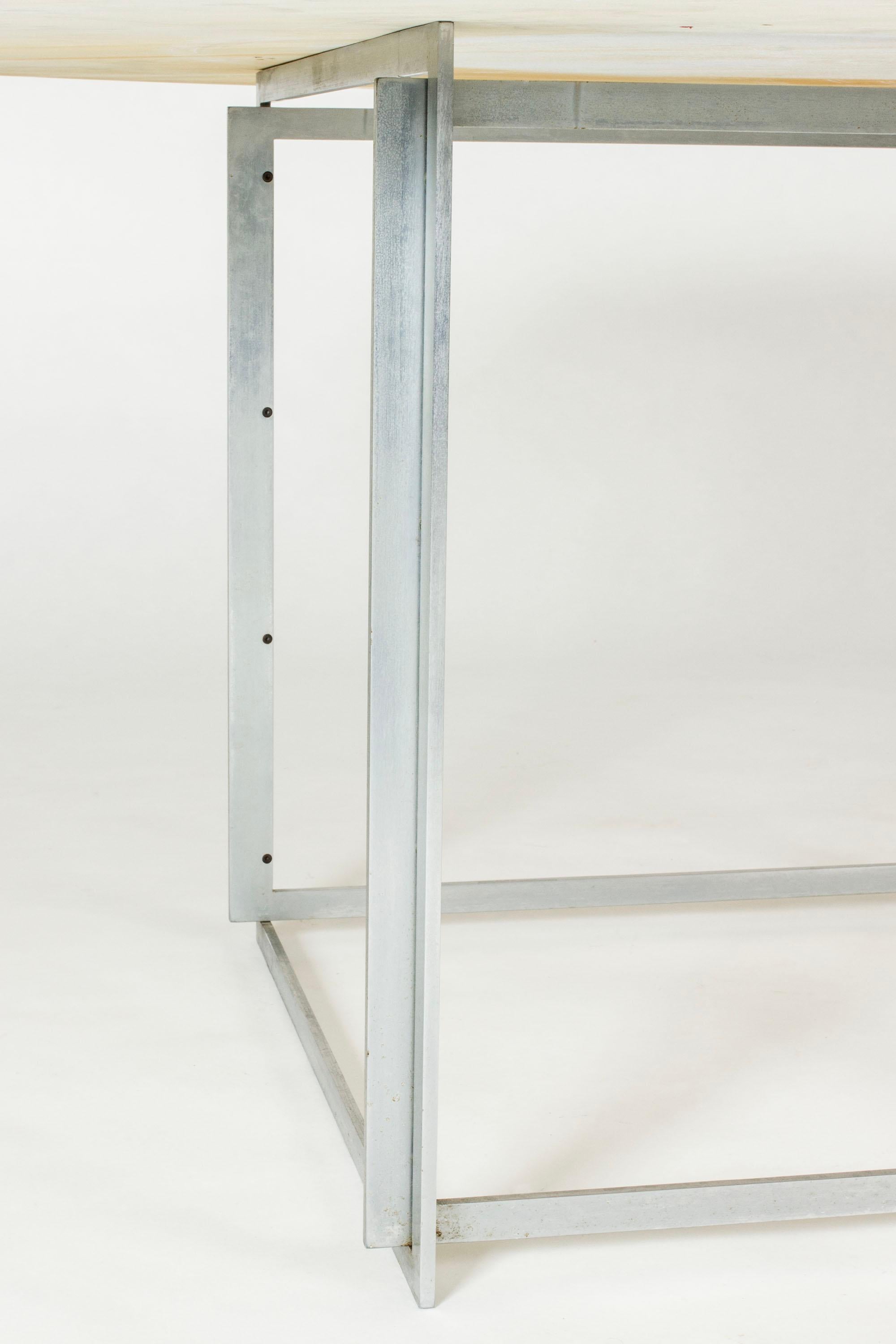 Scandinave moderne Table de salle à manger PK 54 du milieu du siècle par Poul Kjærholm, E. Kold Christensen, Danemark en vente