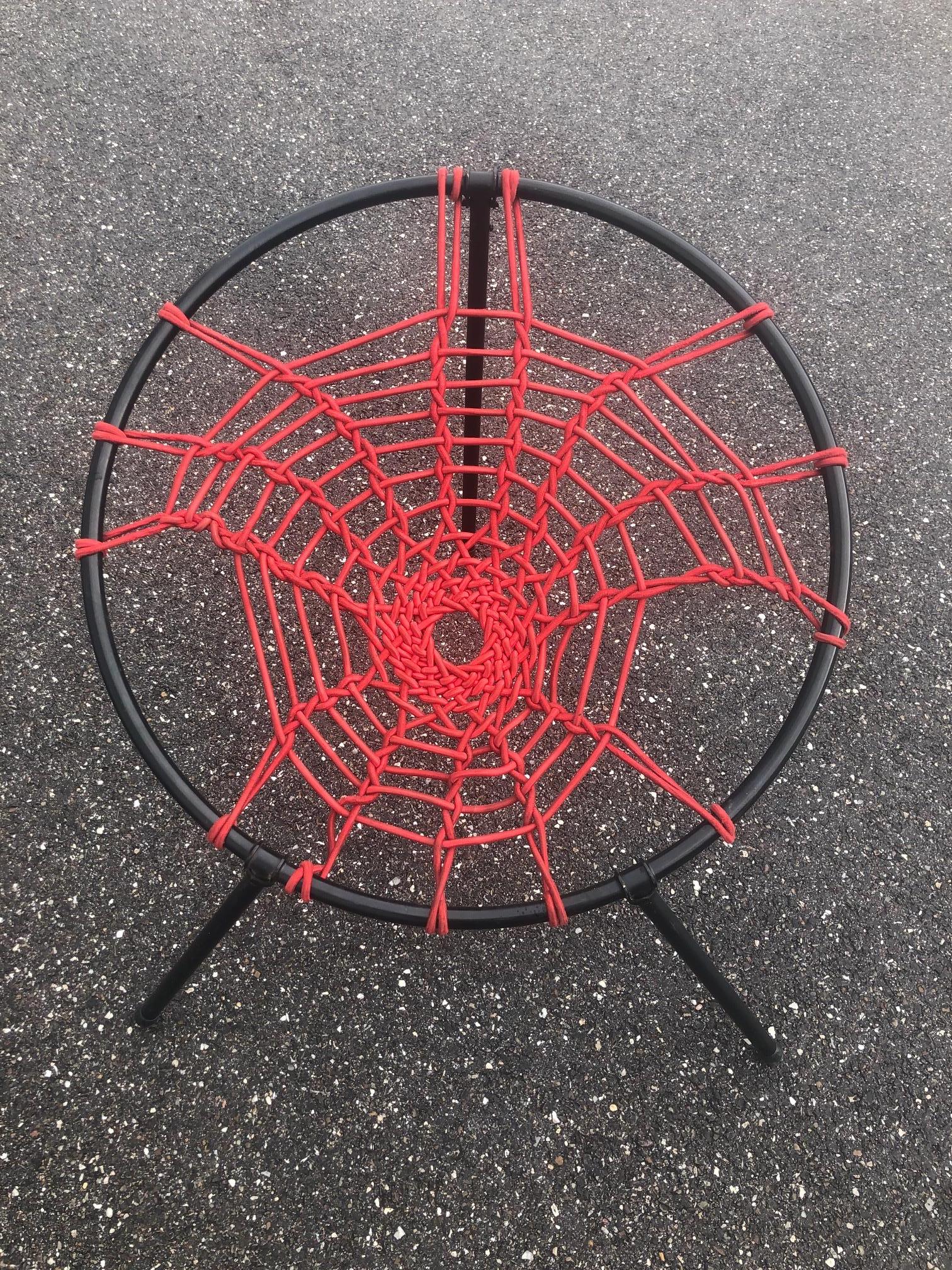 hula hoop spider web