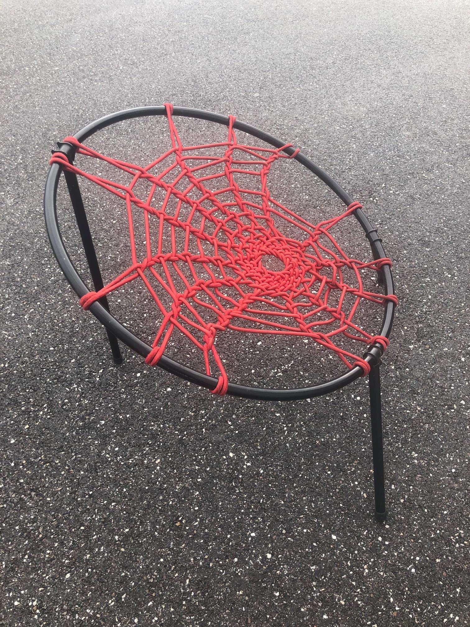 Mitte des Jahrhunderts Plan O Hoffer Spider Chair / Lounge Patio Chair Französisch, circa 1958 im Zustand „Gut“ im Angebot in Brooklyn, NY
