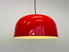 Midcentury plastic Design Pendant by Meblo, Harvey Guzzini, Italy, 1970s