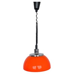 Midcentury plastic Design Pendant by Meblo, Harvey Guzzini, Italy, 1970s