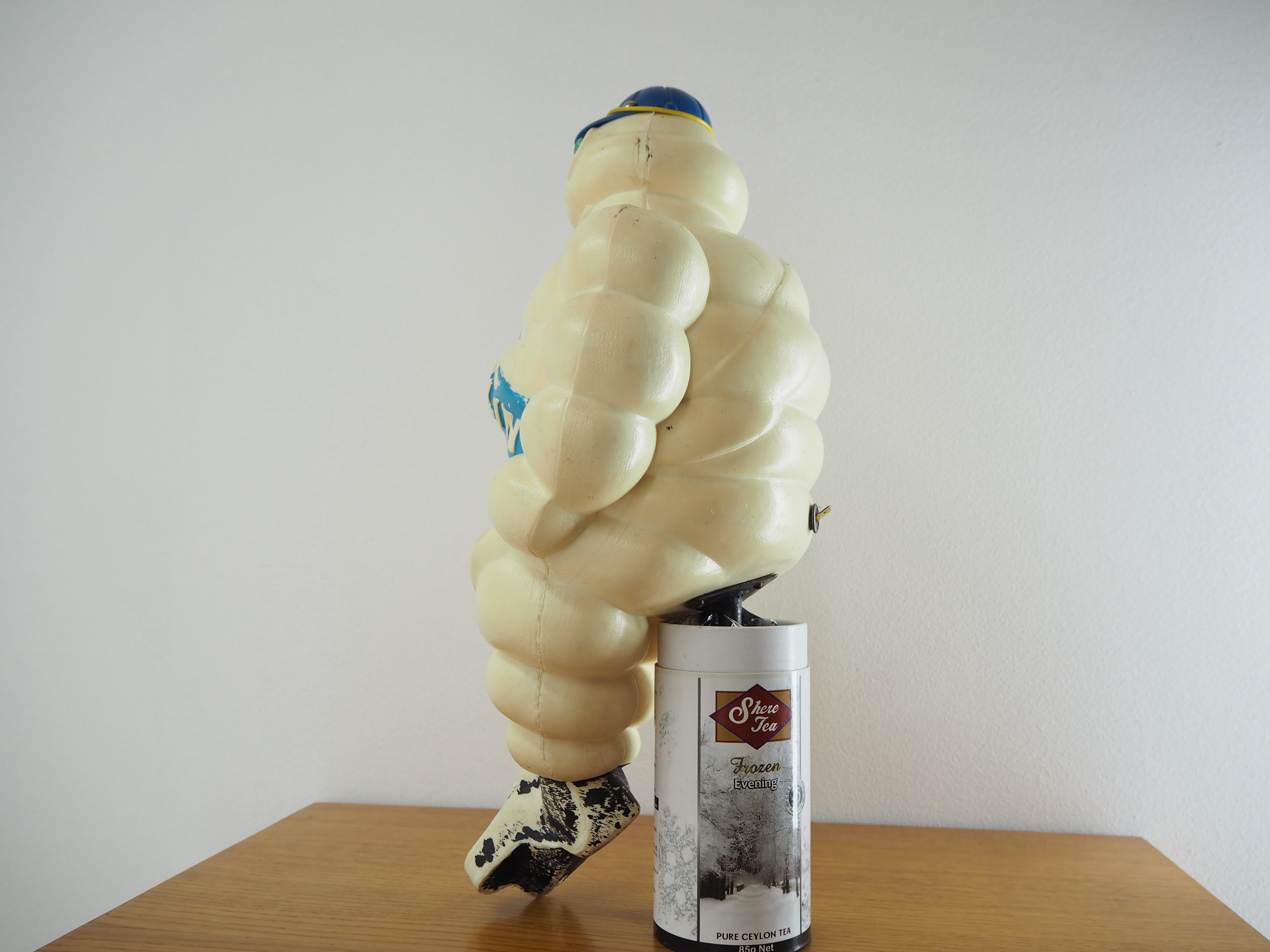 Midcentury Plastic Michelin Man, Vintage Sign, 1950s In Good Condition In Praha, CZ
