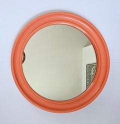 Miroir mural en plastique du milieu du siècle, Carrara & Matta, Américain Brevettato, Italie, 1970